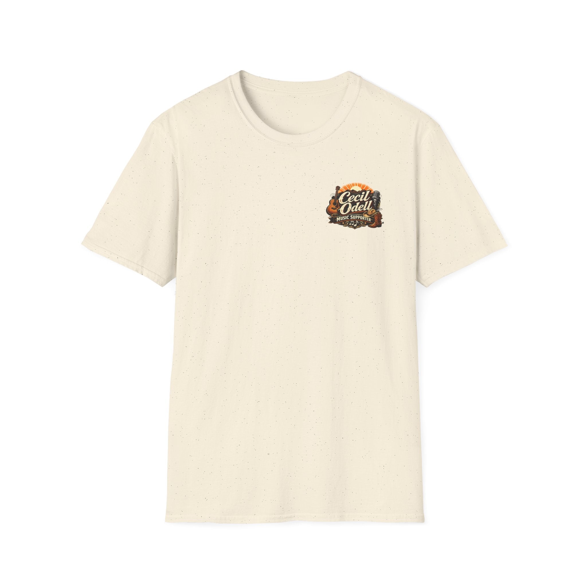 Album T-Shirt: "From the Seam to the Scale" Cecil Odell Music Tee - Cecil Odell Music