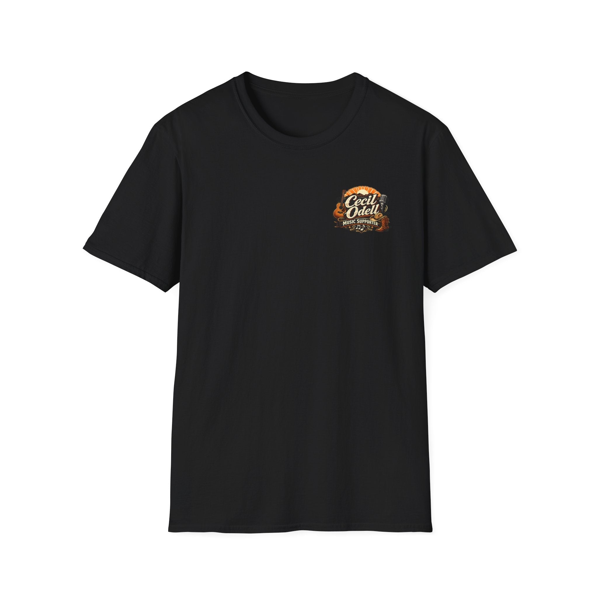Album T-Shirt: "From the Seam to the Scale" Cecil Odell Music Tee - Cecil Odell Music