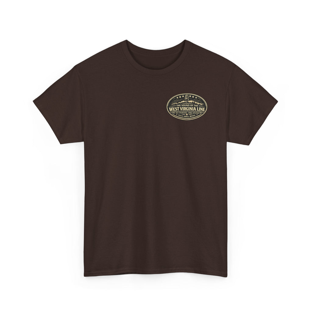 Bradshaw Cecil Odell Tribute Tee: Vintage Appalachian Guitar Poster T-Shirt - Cecil Odell Music