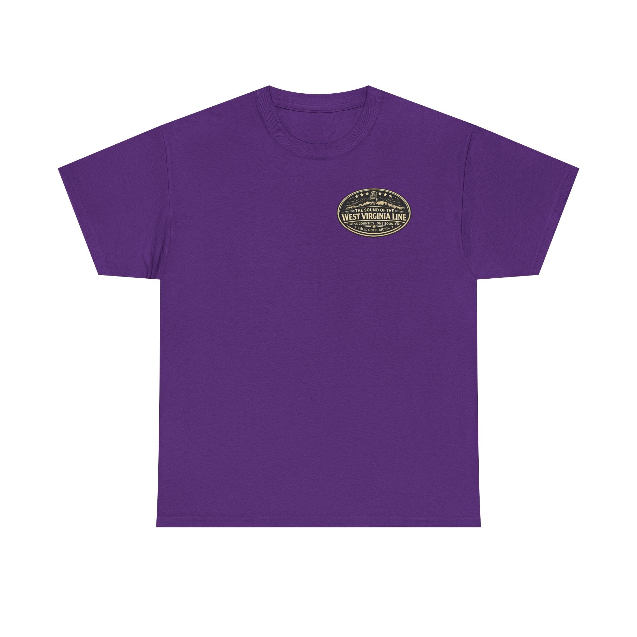 Bradshaw Cecil Odell Tribute Tee: Vintage Appalachian Guitar Poster T-Shirt - Cecil Odell Music
