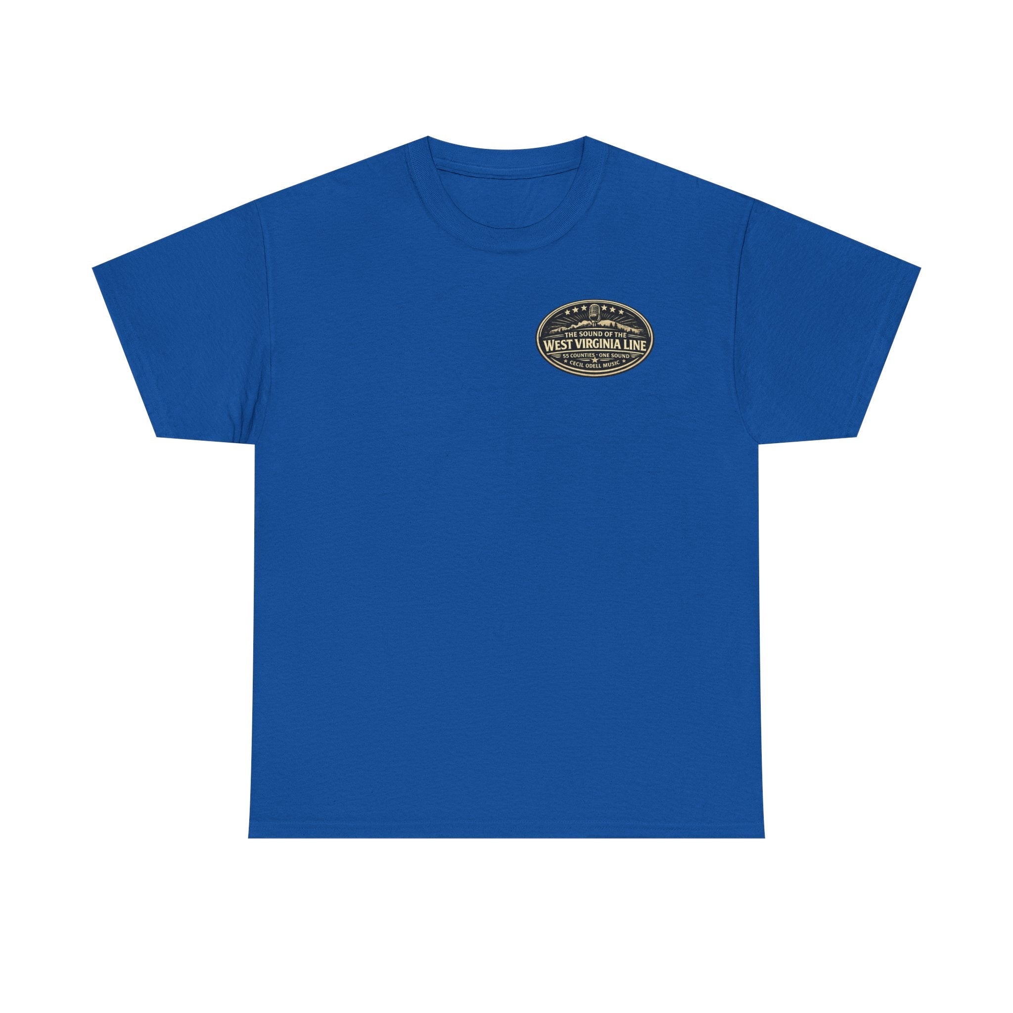 Bradshaw Cecil Odell Tribute Tee: Vintage Appalachian Guitar Poster T-Shirt - Cecil Odell Music