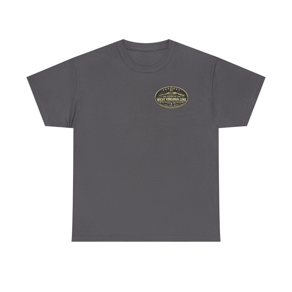 Bradshaw Cecil Odell Tribute Tee: Vintage Appalachian Guitar Poster T-Shirt - Cecil Odell Music
