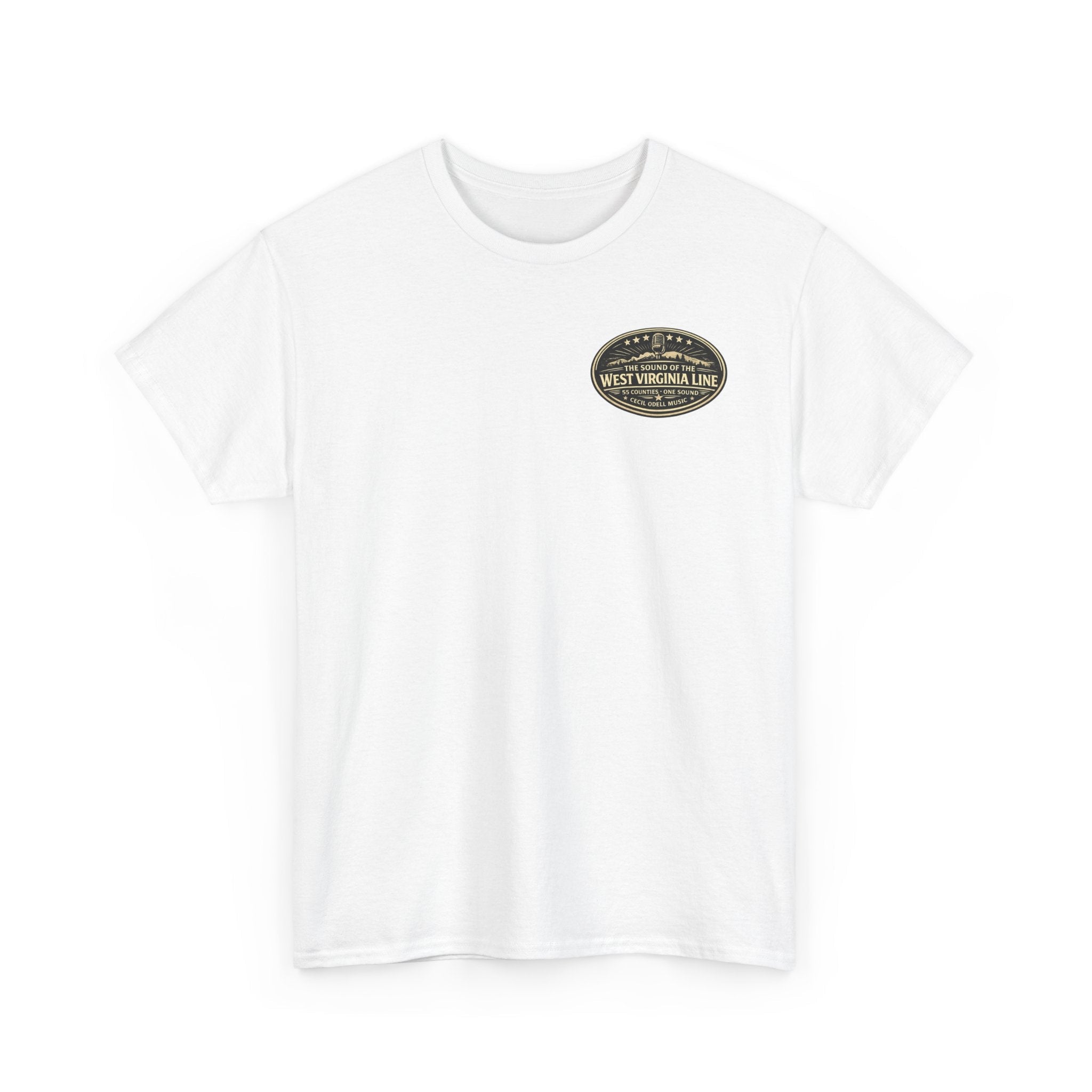 Bradshaw Tribute Tee: 'Bradshaw Cecil Odell' Vintage Guitar & Road Poster T‑Shirt - Cecil Odell Music