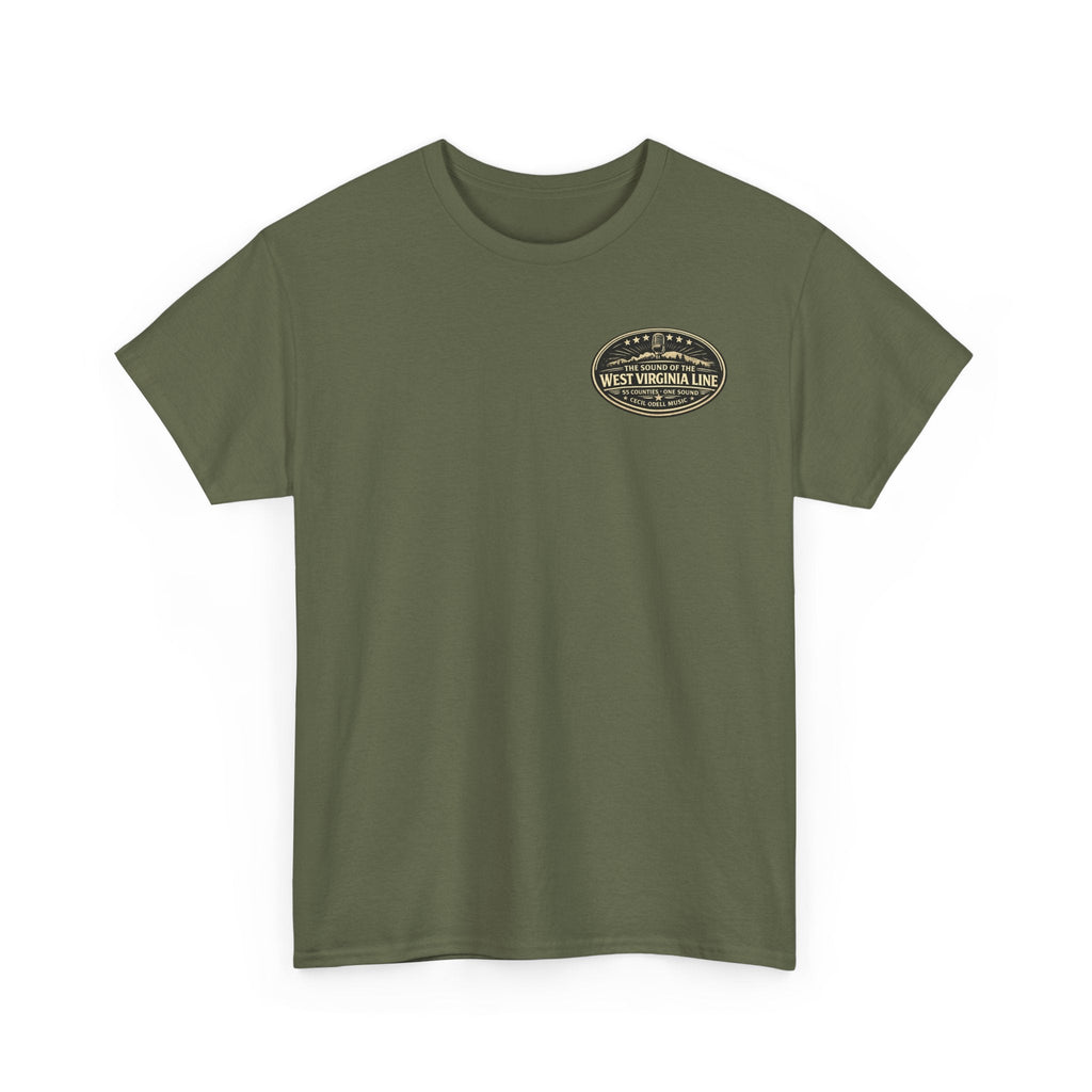 Bradshaw Tribute Tee: 'Bradshaw Cecil Odell' Vintage Guitar & Road Poster T‑Shirt - Cecil Odell Music