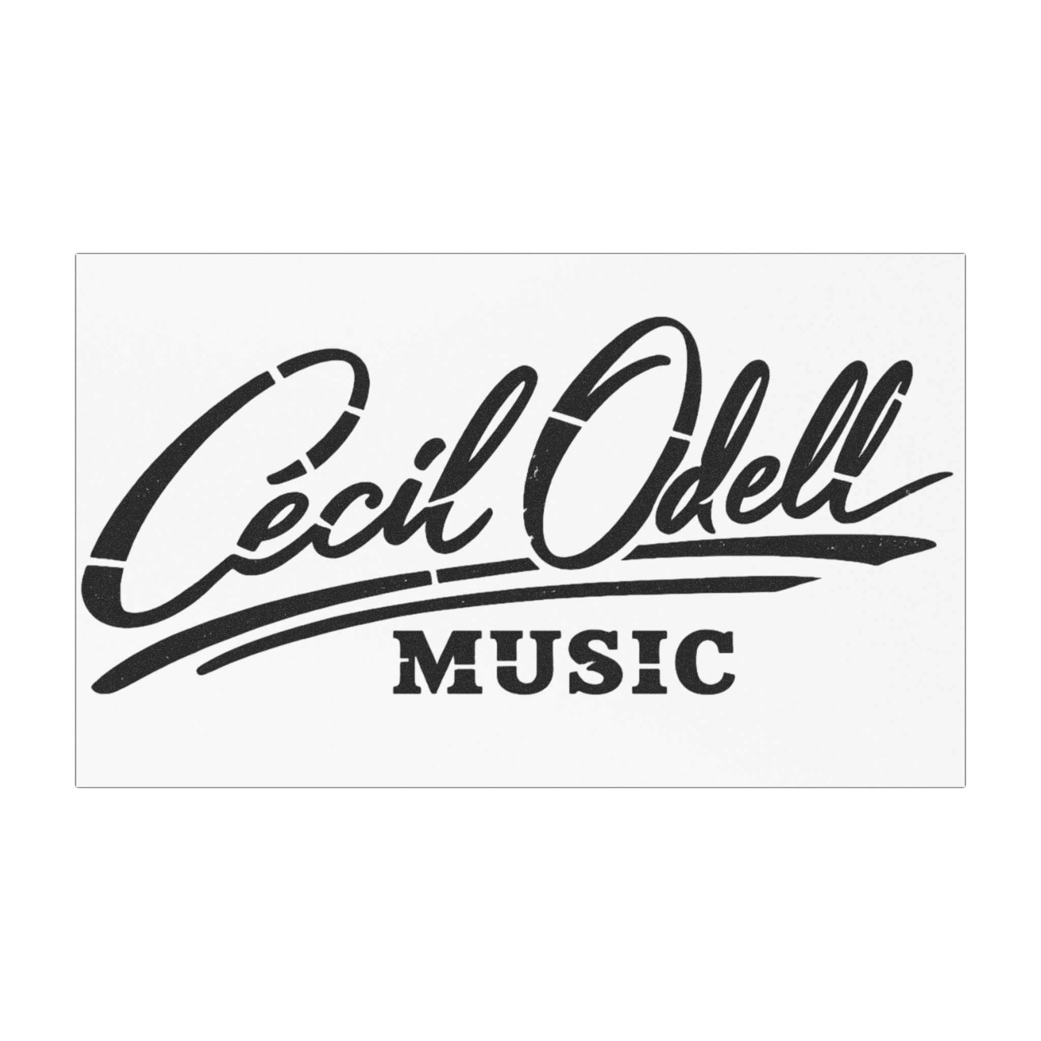 Car Magnet — "Cecil Odell Music" Logo Decal - Cecil Odell Music
