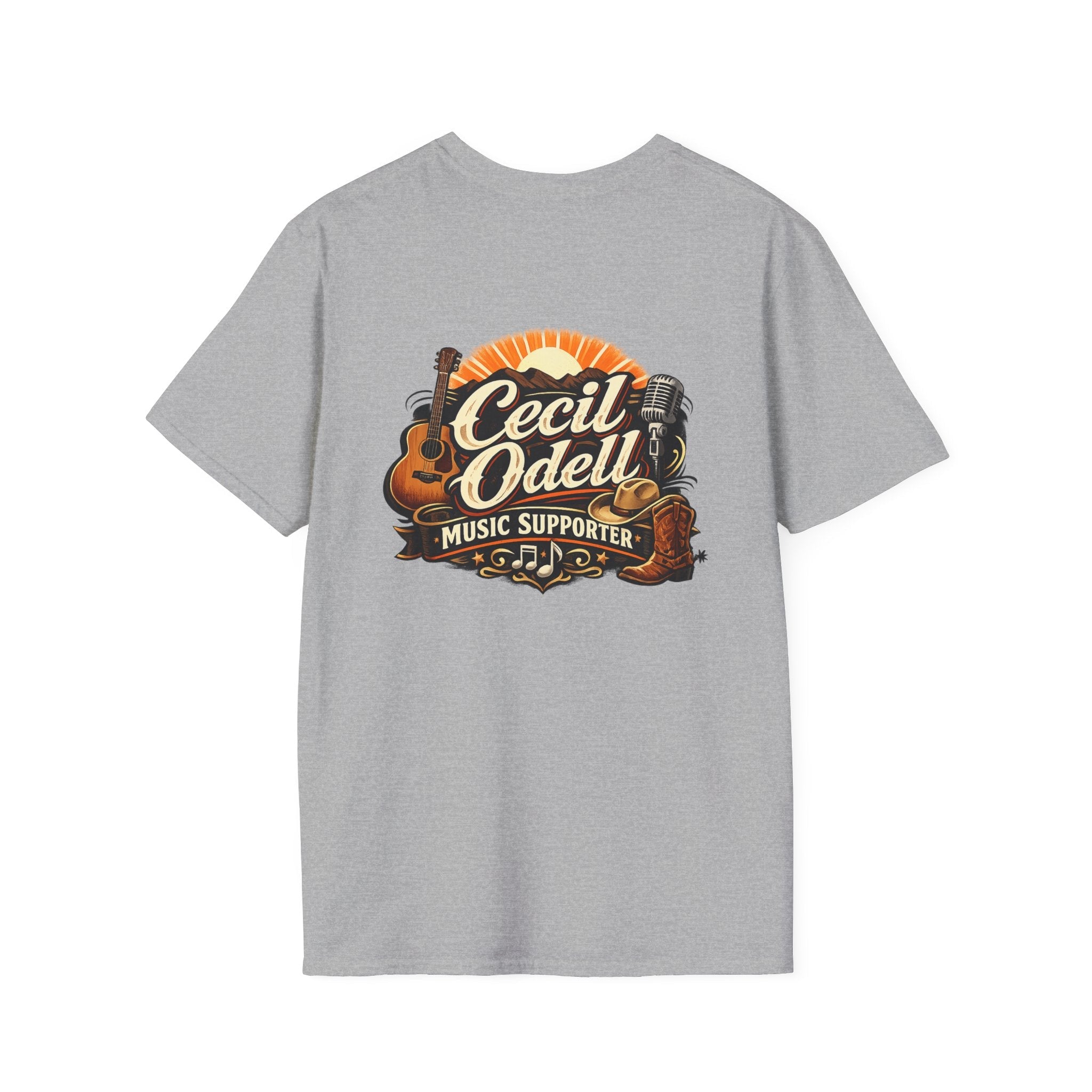 Cecil Odell Music Supporter T-Shirt - Cecil Odell Music