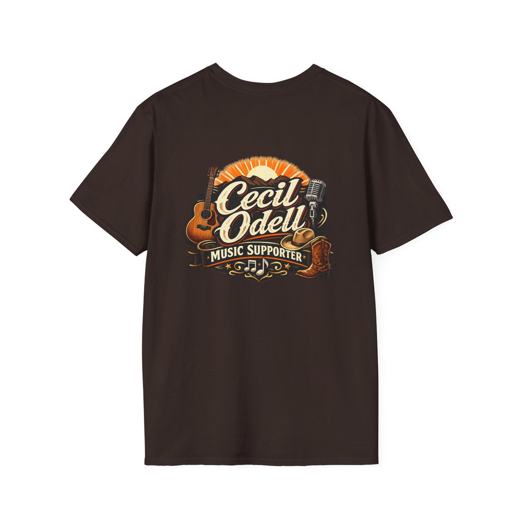 Cecil Odell Music Supporter T-Shirt - Cecil Odell Music