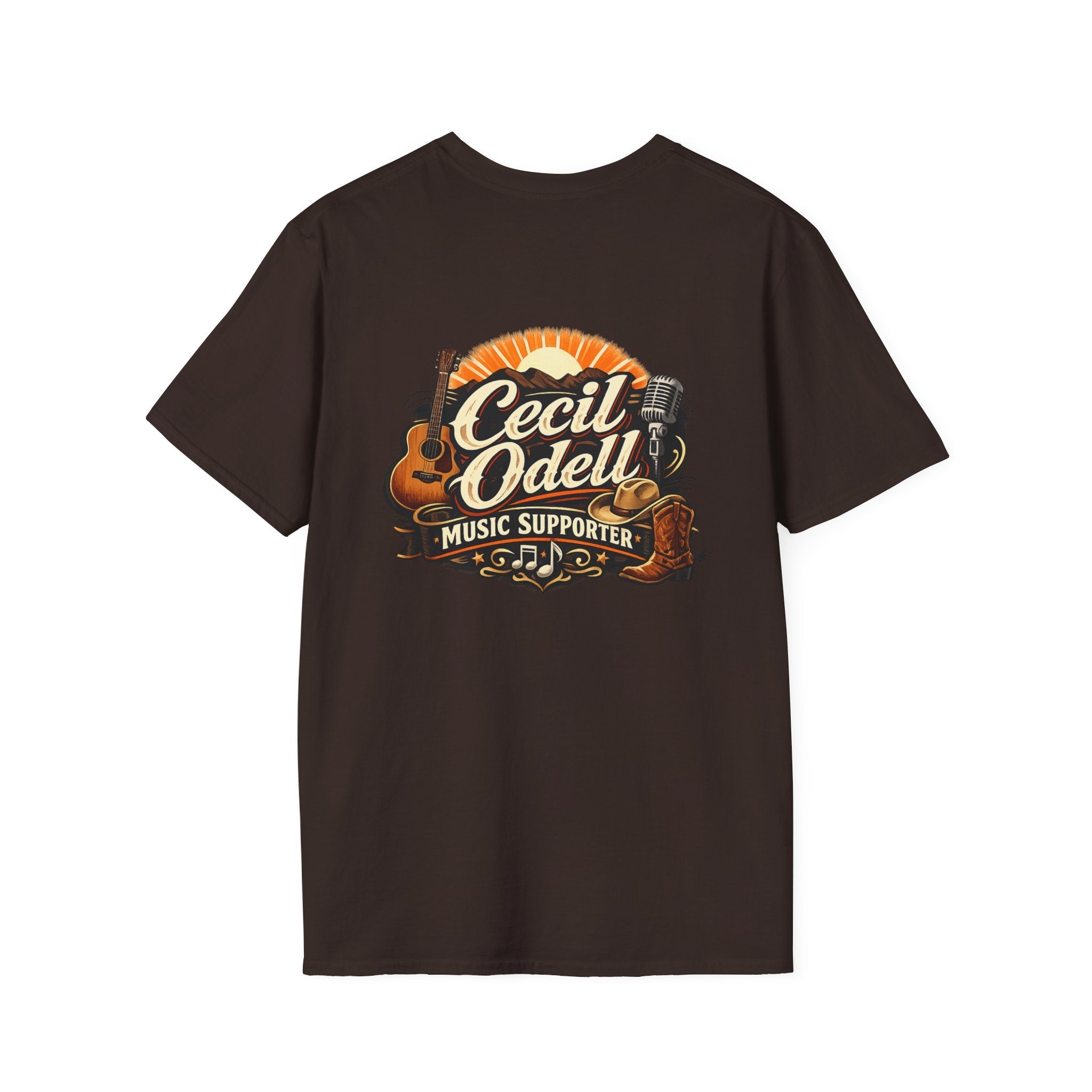 Cecil Odell Music Supporter T-Shirt - Cecil Odell Music