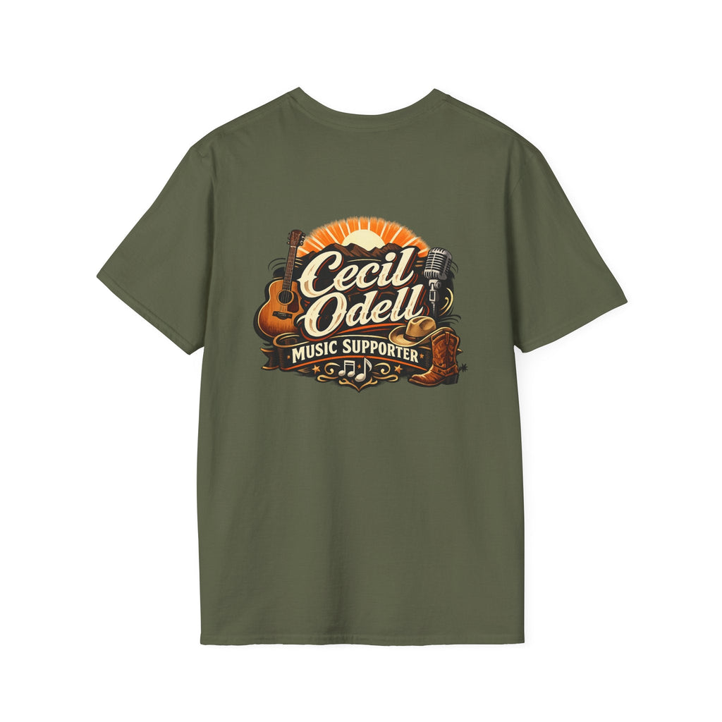 Cecil Odell Music Supporter T-Shirt - Cecil Odell Music