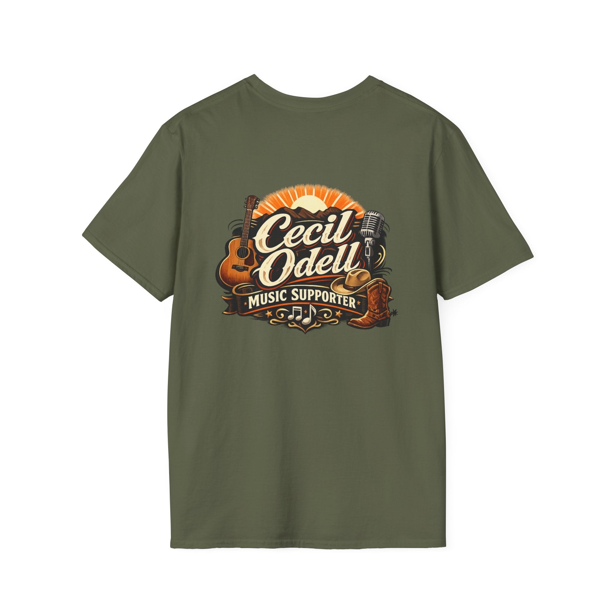 Cecil Odell Music Supporter T-Shirt - Cecil Odell Music