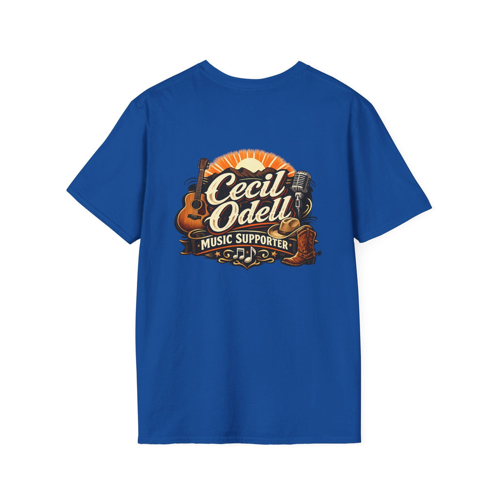 Cecil Odell Music Supporter T-Shirt - Cecil Odell Music
