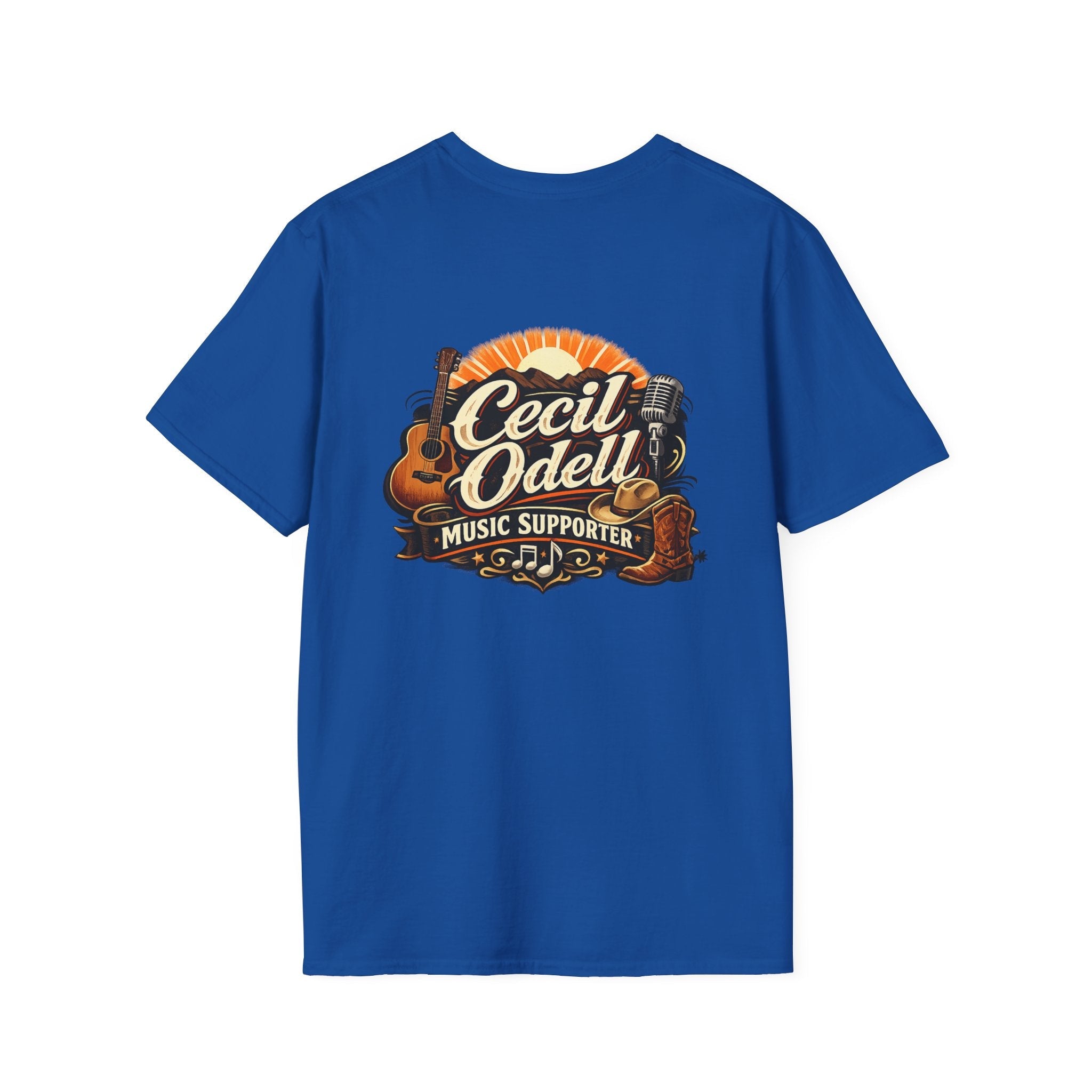 Cecil Odell Music Supporter T-Shirt - Cecil Odell Music