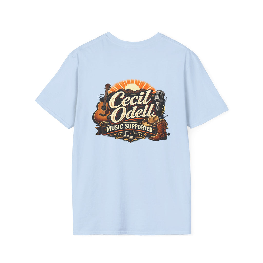 Cecil Odell Music Supporter T-Shirt - Cecil Odell Music
