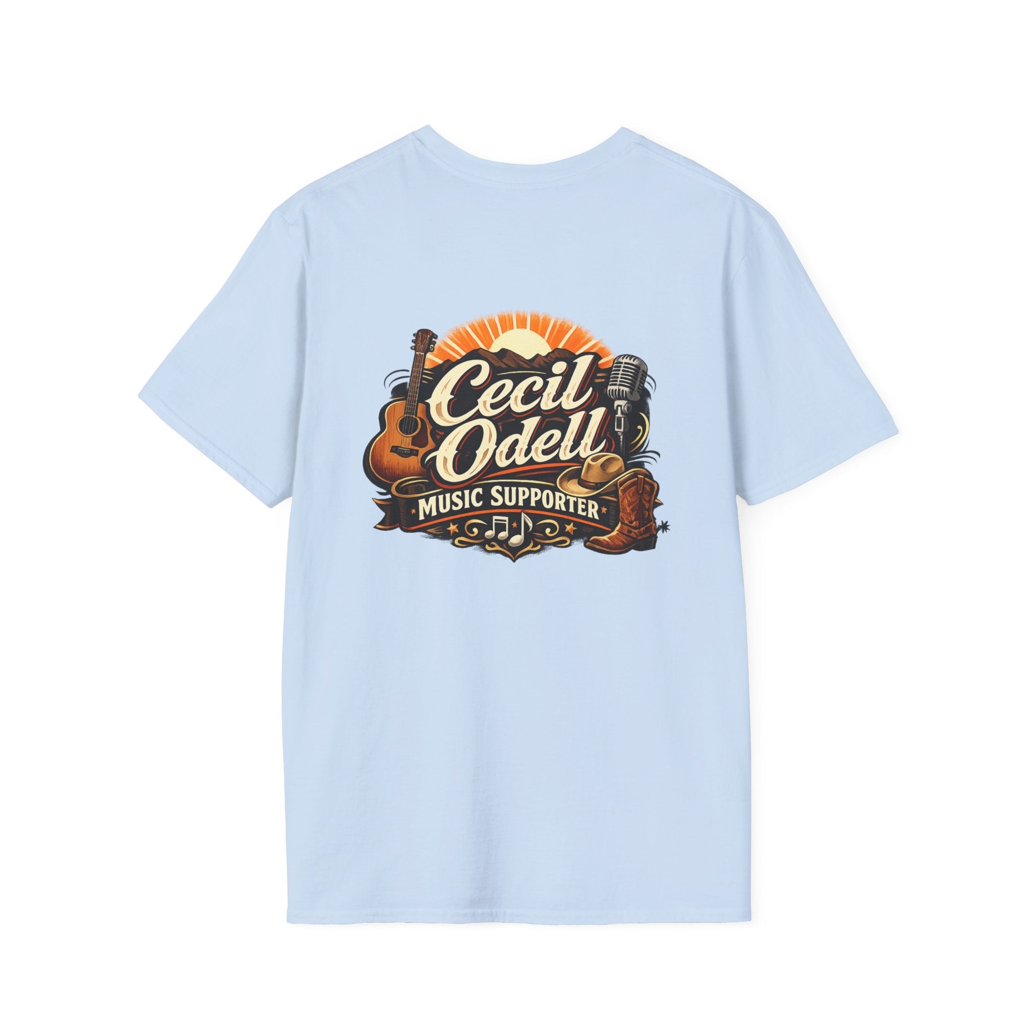 Cecil Odell Music Supporter T-Shirt - Cecil Odell Music