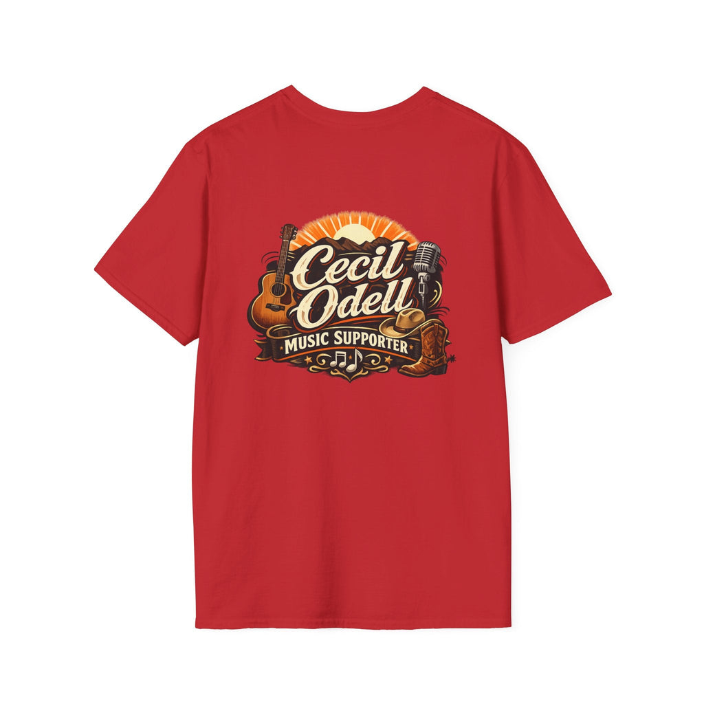 Cecil Odell Music Supporter T-Shirt - Cecil Odell Music