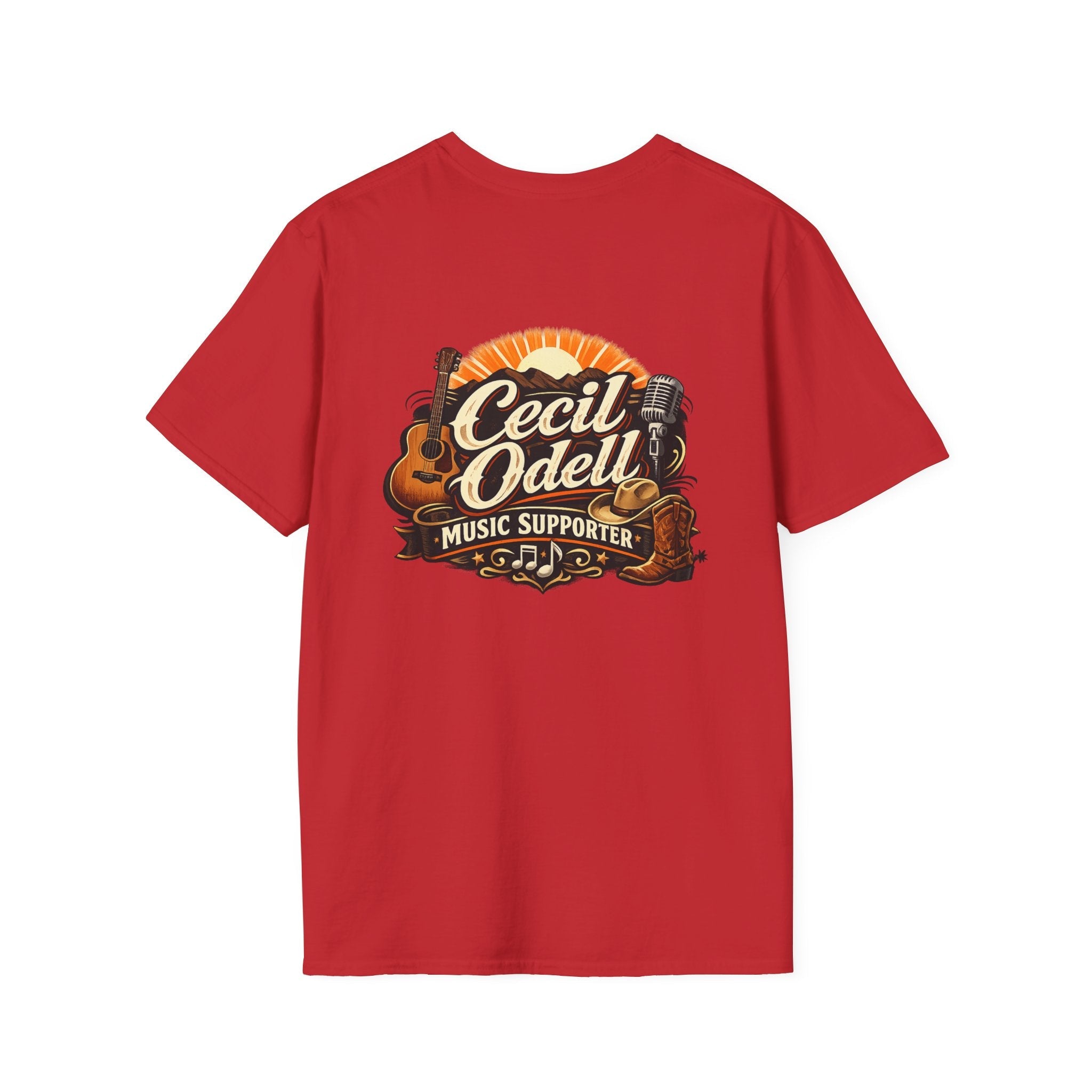 Cecil Odell Music Supporter T-Shirt - Cecil Odell Music