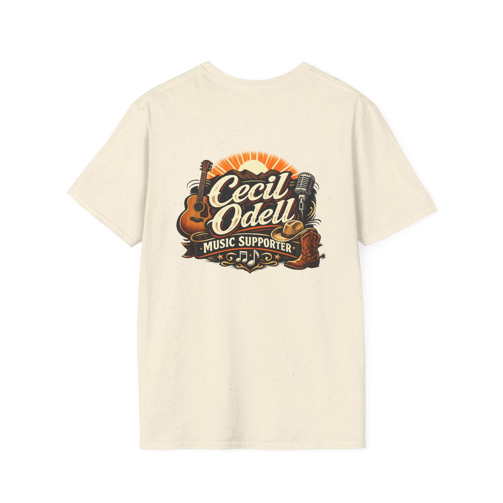 Cecil Odell Music Supporter T-Shirt - Cecil Odell Music