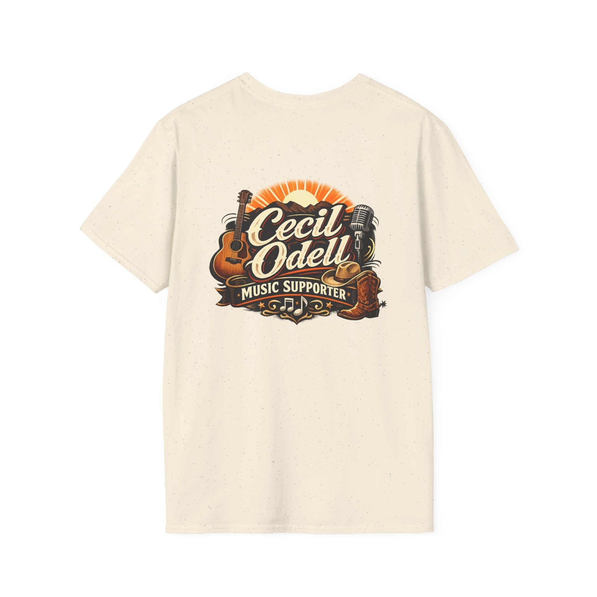 Cecil Odell Music Supporter T-Shirt - Cecil Odell Music