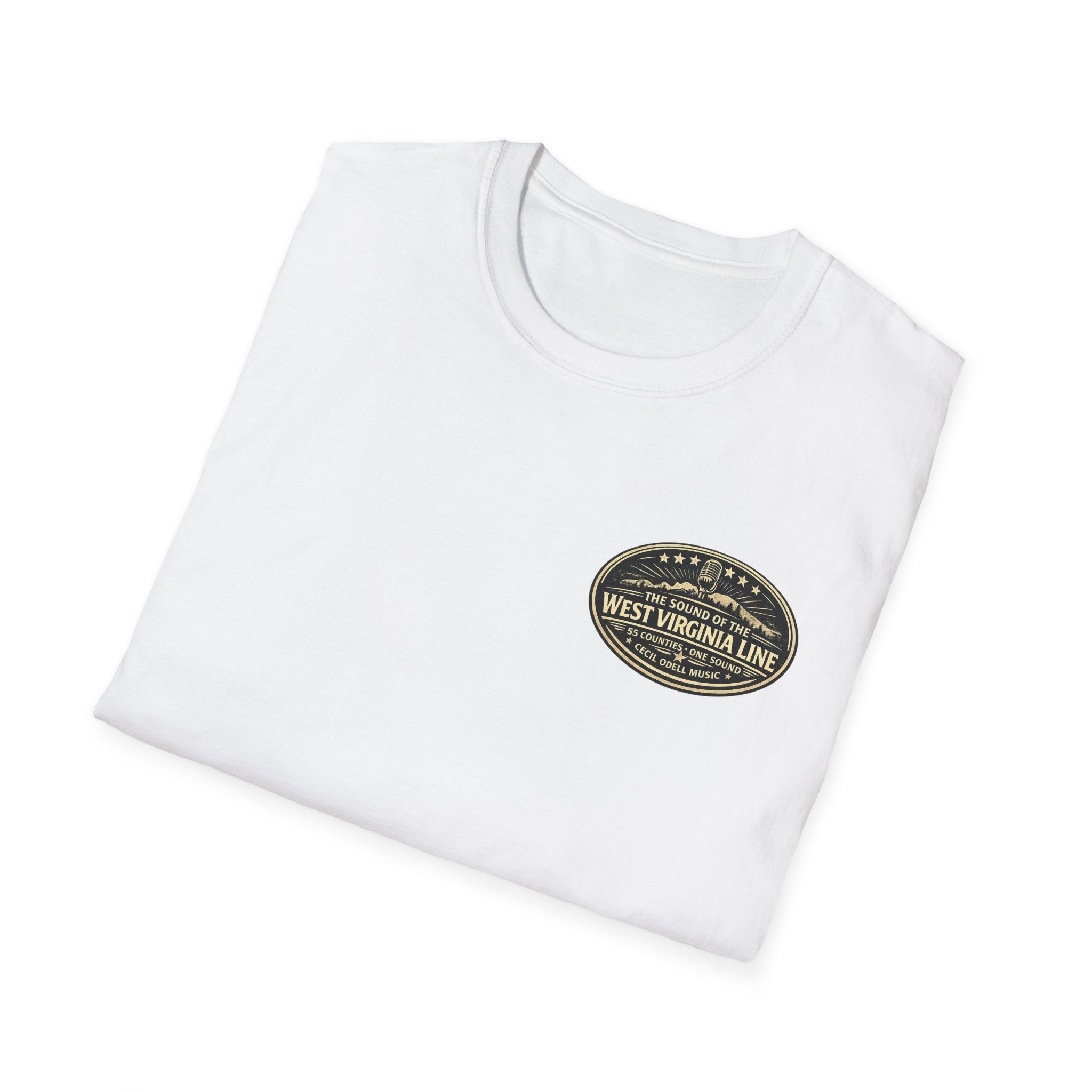 Cecil Odell Music Supporter Tee: Honoring First Responders & Veterans - Cecil Odell Music