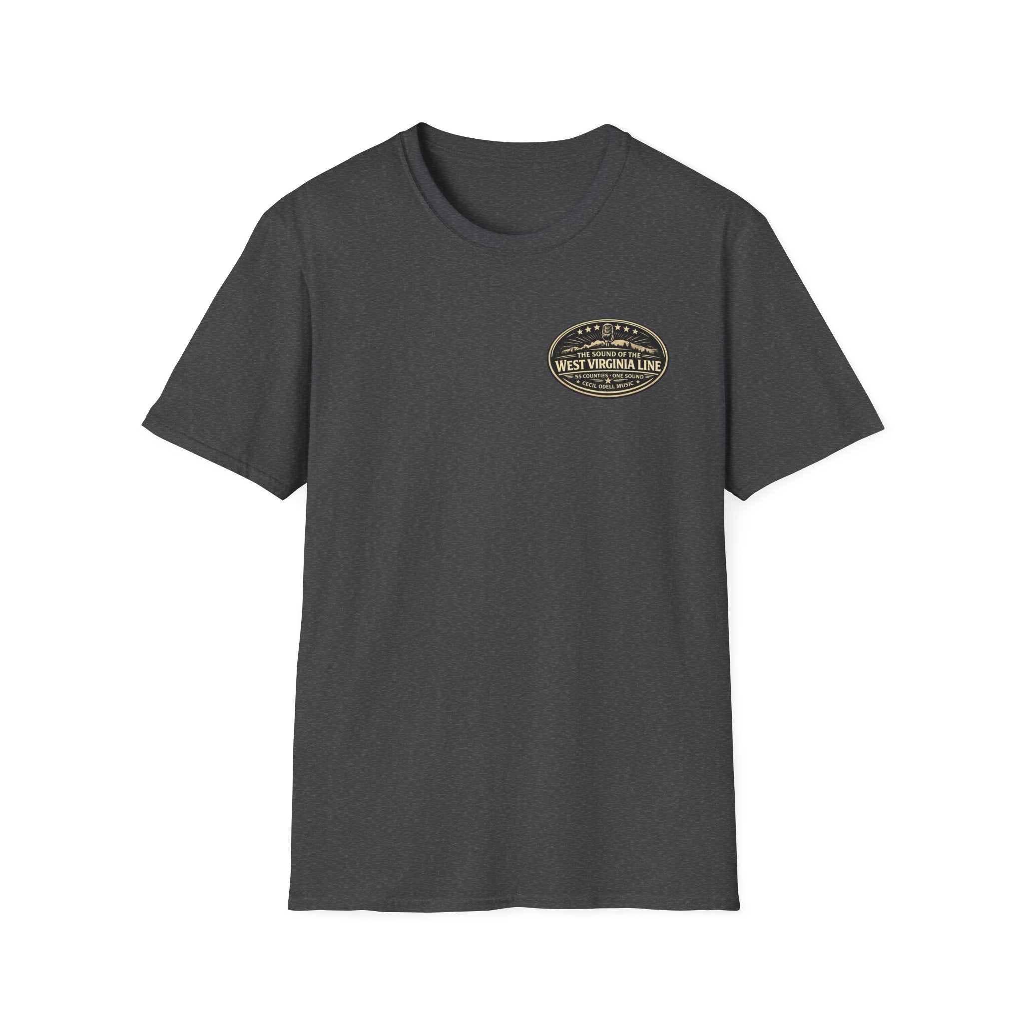 Cecil Odell Music Supporter Tee: Honoring First Responders & Veterans - Cecil Odell Music