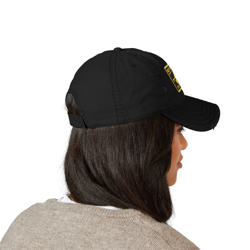 Cecil Odell Music West Virginia Line Distressed Dad Hat - Cecil Odell Music