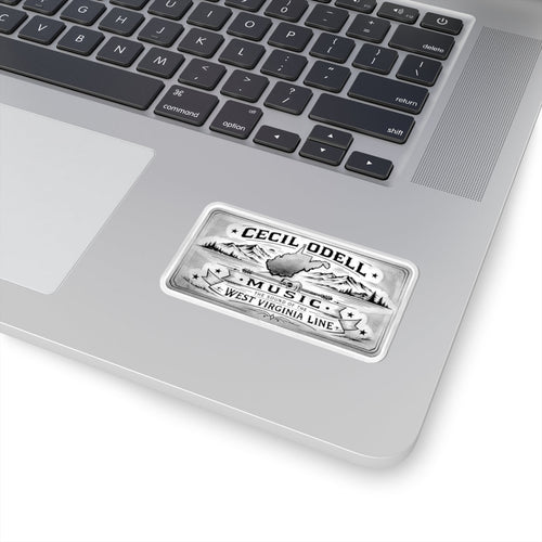 Cecil Odell 'West Virginia Line' Kiss - Cut Music Sticker - Cecil Odell Music