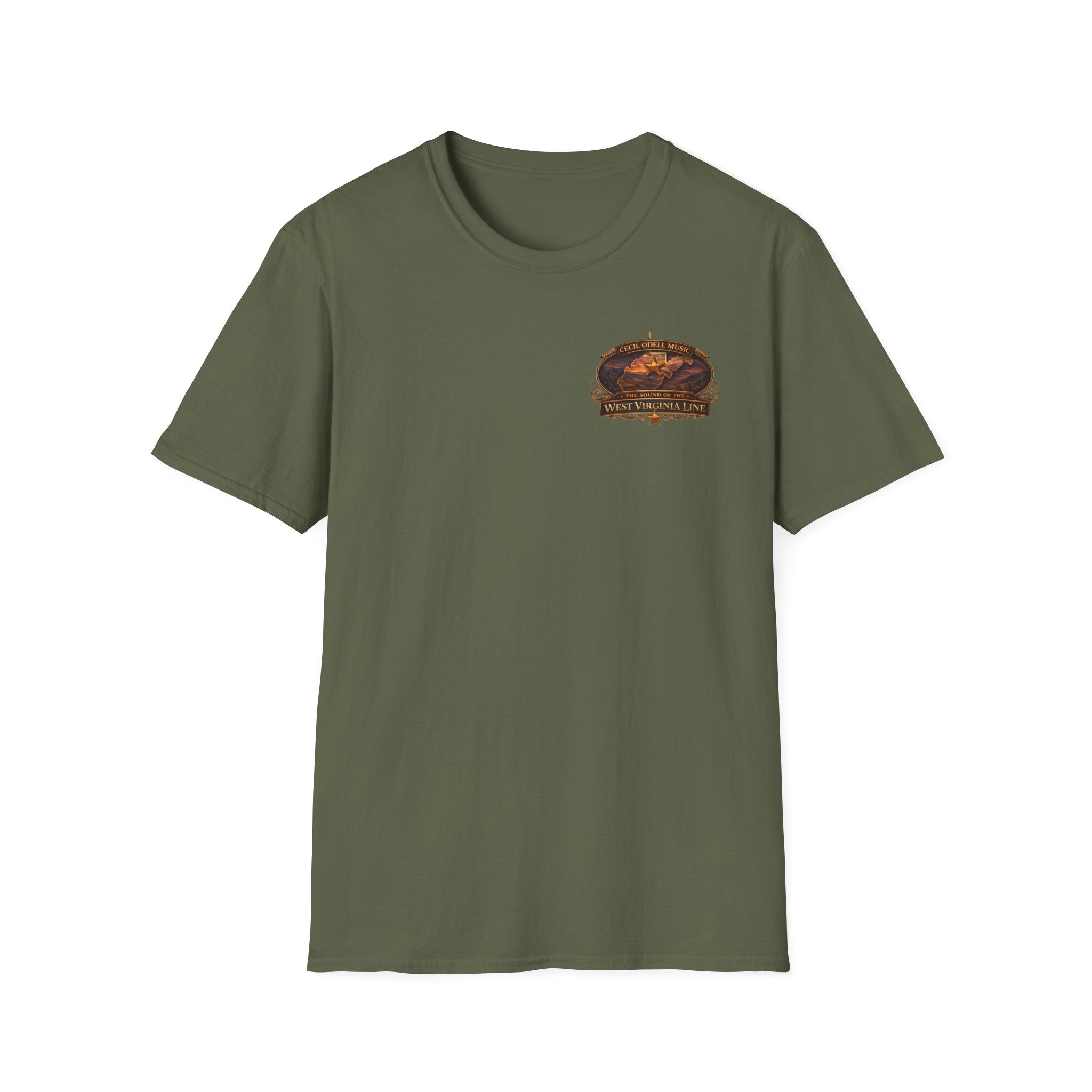 Clay County Line T-Shirt: Cecil Odell Music Fire & Rescue Badge Tee - Cecil Odell Music
