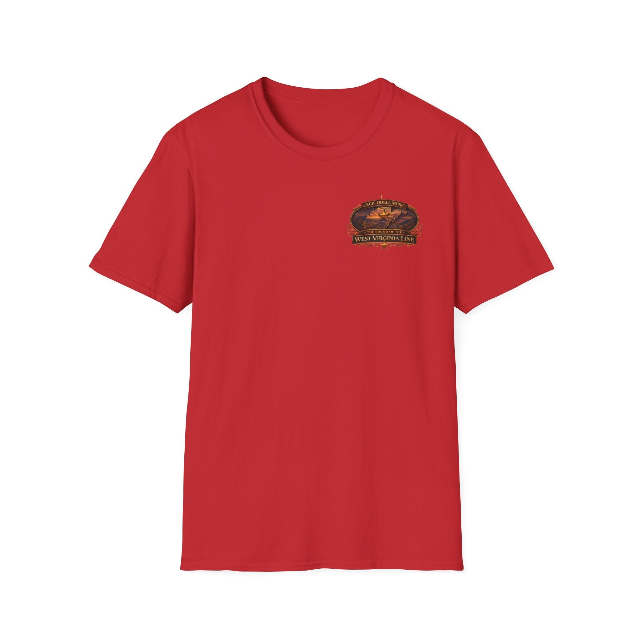 Clay County Line T-Shirt: Cecil Odell Music Fire & Rescue Badge Tee - Cecil Odell Music