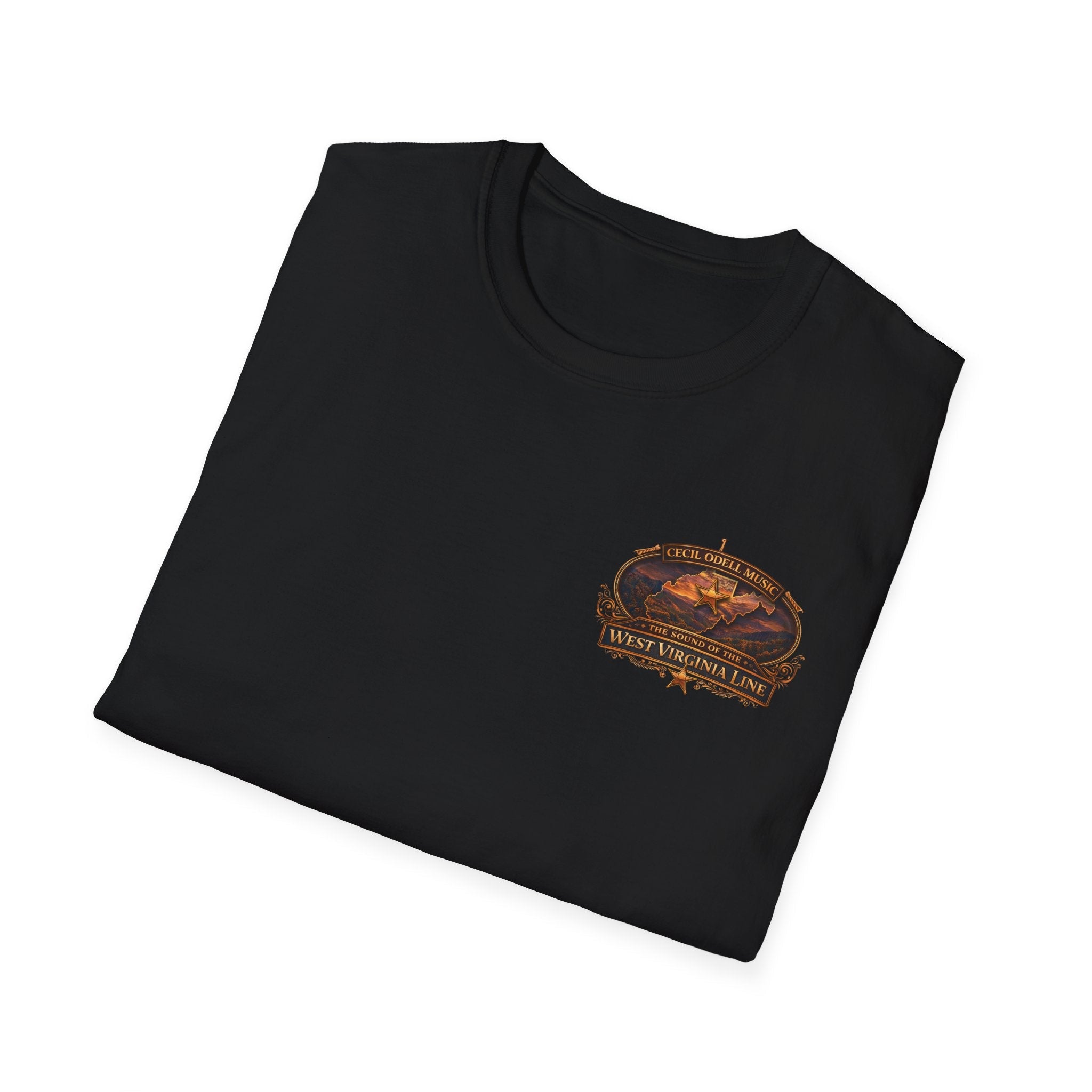 Clay County Line T-Shirt: Cecil Odell Music Fire & Rescue Badge Tee - Cecil Odell Music