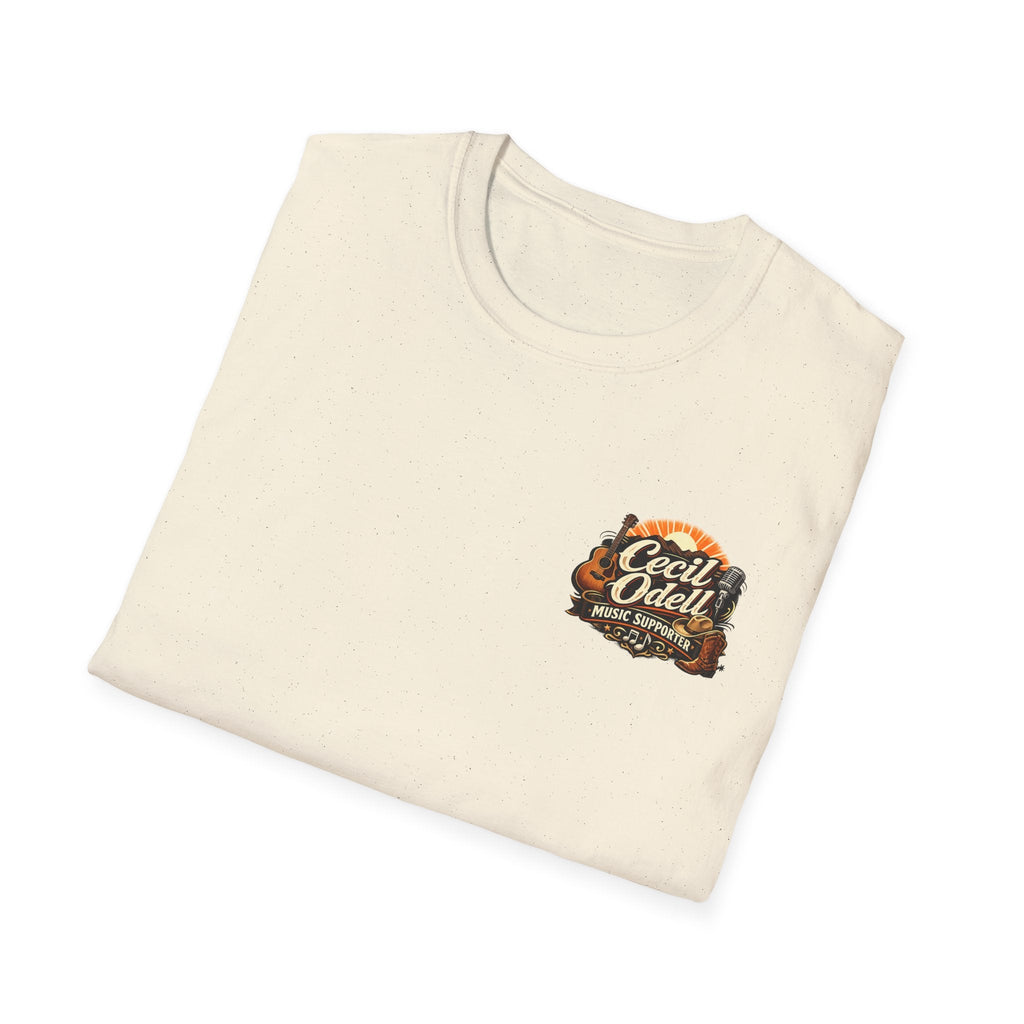 “Down In Iaeger” Cecil Odell Music supporter T-Shirt - Cecil Odell Music
