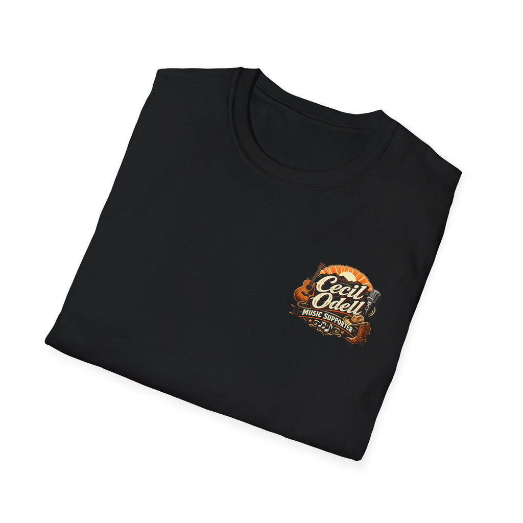 “Down In Iaeger” Cecil Odell Music supporter T-Shirt - Cecil Odell Music