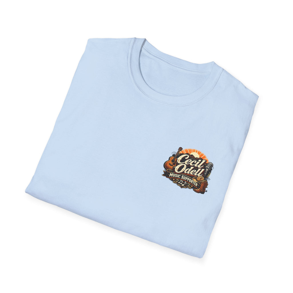 “Down In Iaeger” Cecil Odell Music supporter T-Shirt - Cecil Odell Music