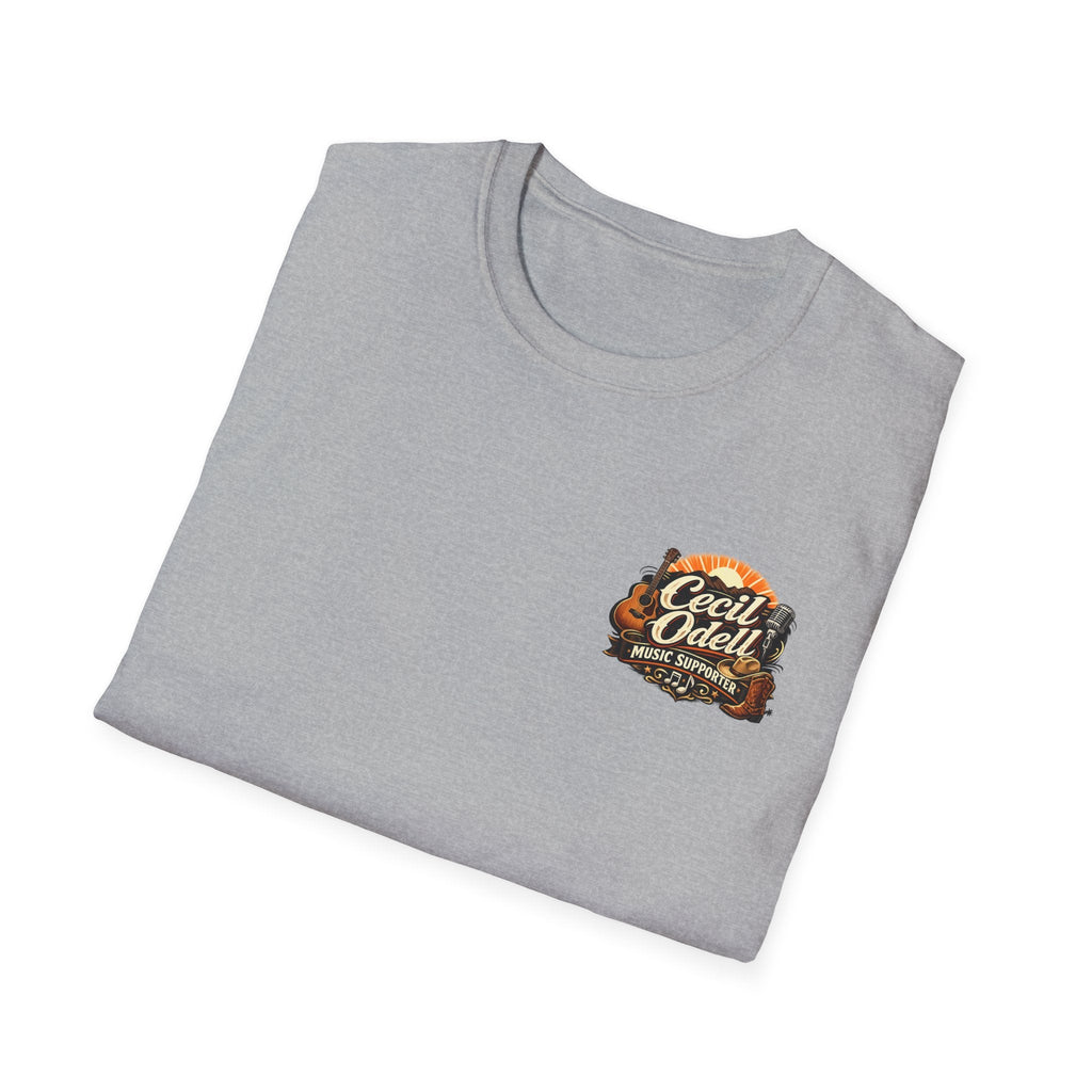 “Down In Iaeger” Cecil Odell Music supporter T-Shirt - Cecil Odell Music