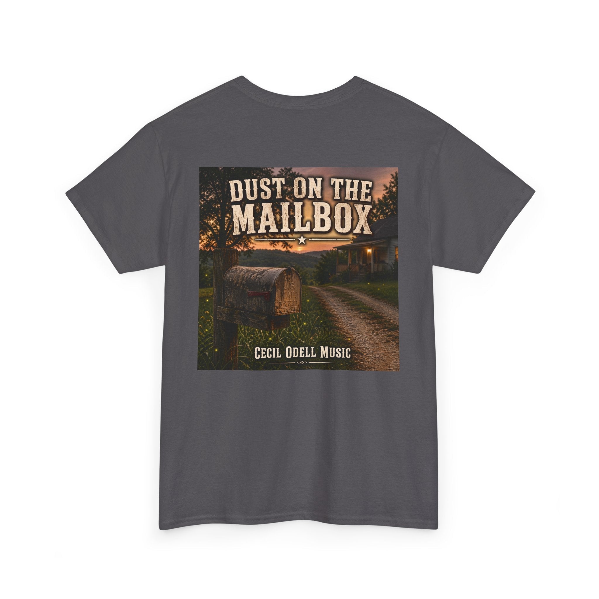 "Dust on the Mailbox" Tee: Cecil Odell Music Shirt - Cecil Odell Music