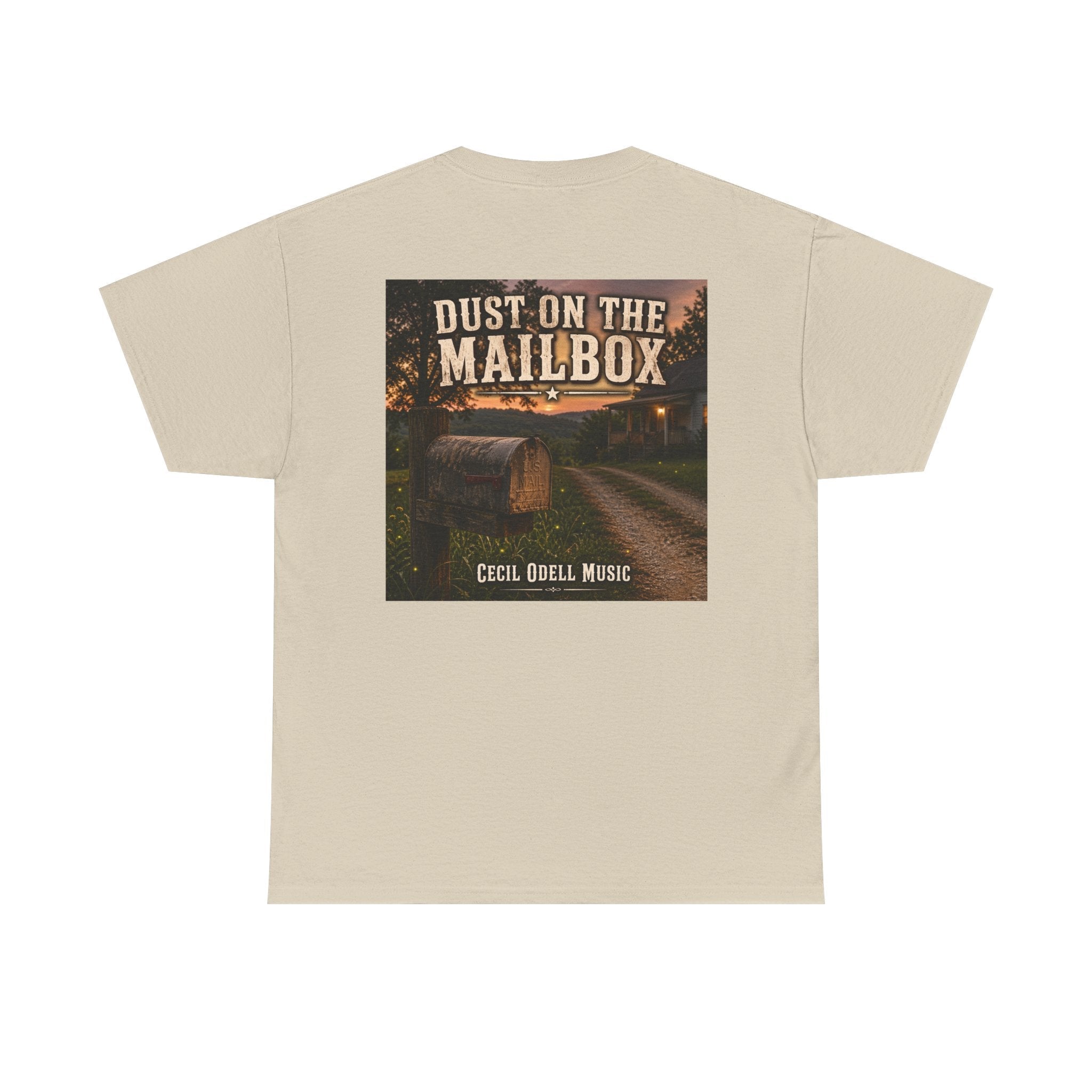 "Dust on the Mailbox" Tee: Cecil Odell Music Shirt - Cecil Odell Music