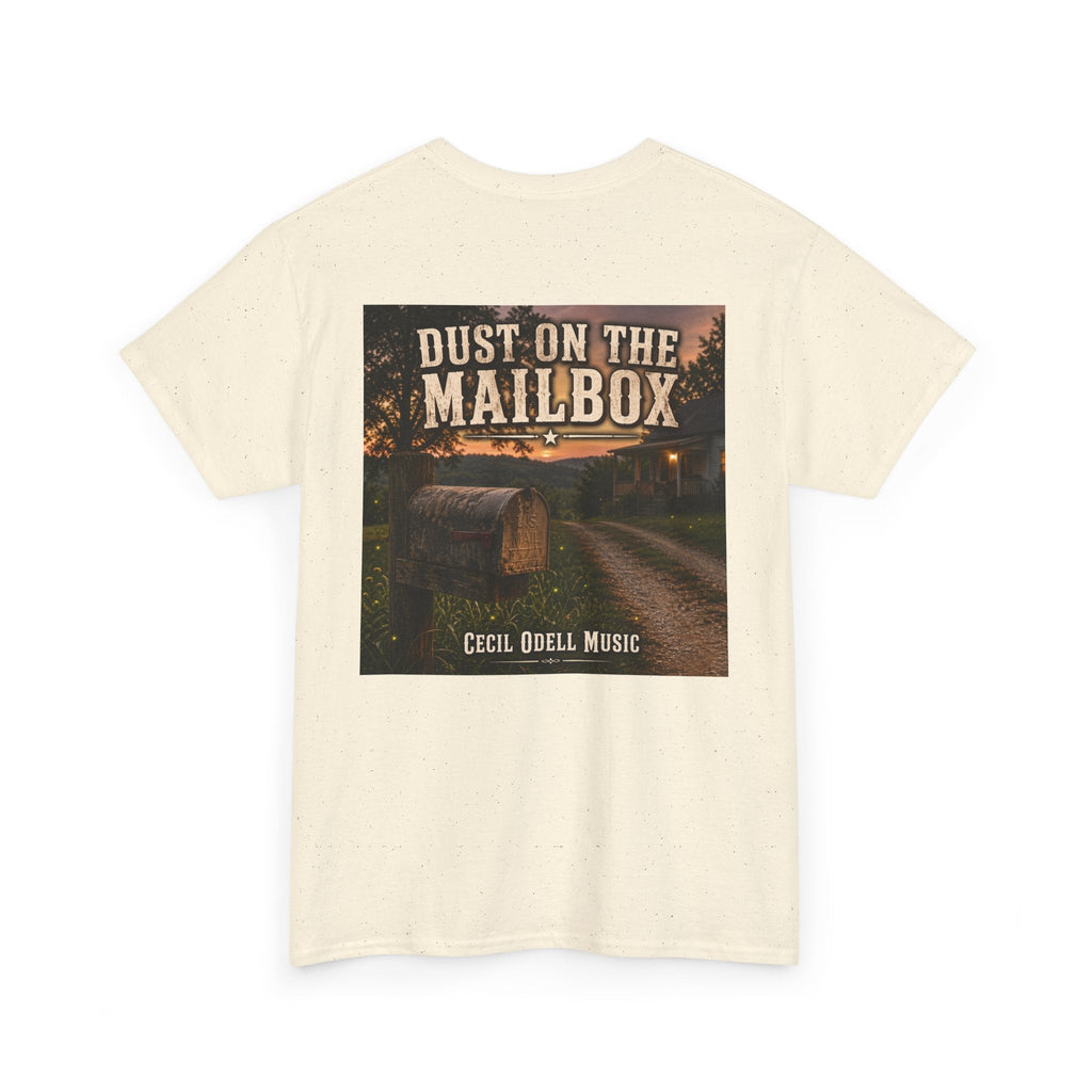 "Dust on the Mailbox" Tee: Cecil Odell Music Shirt - Cecil Odell Music