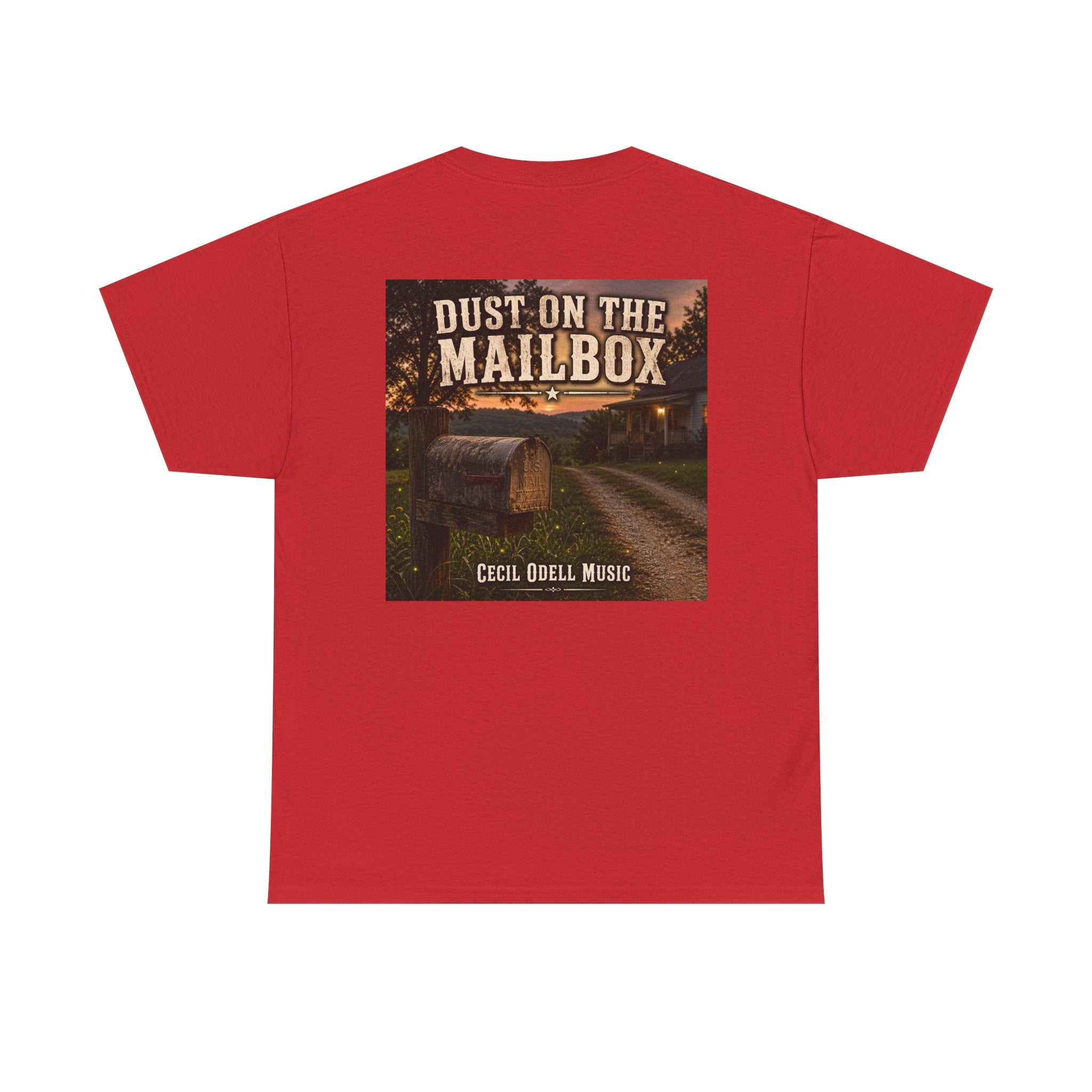 "Dust on the Mailbox" Tee: Cecil Odell Music Shirt - Cecil Odell Music