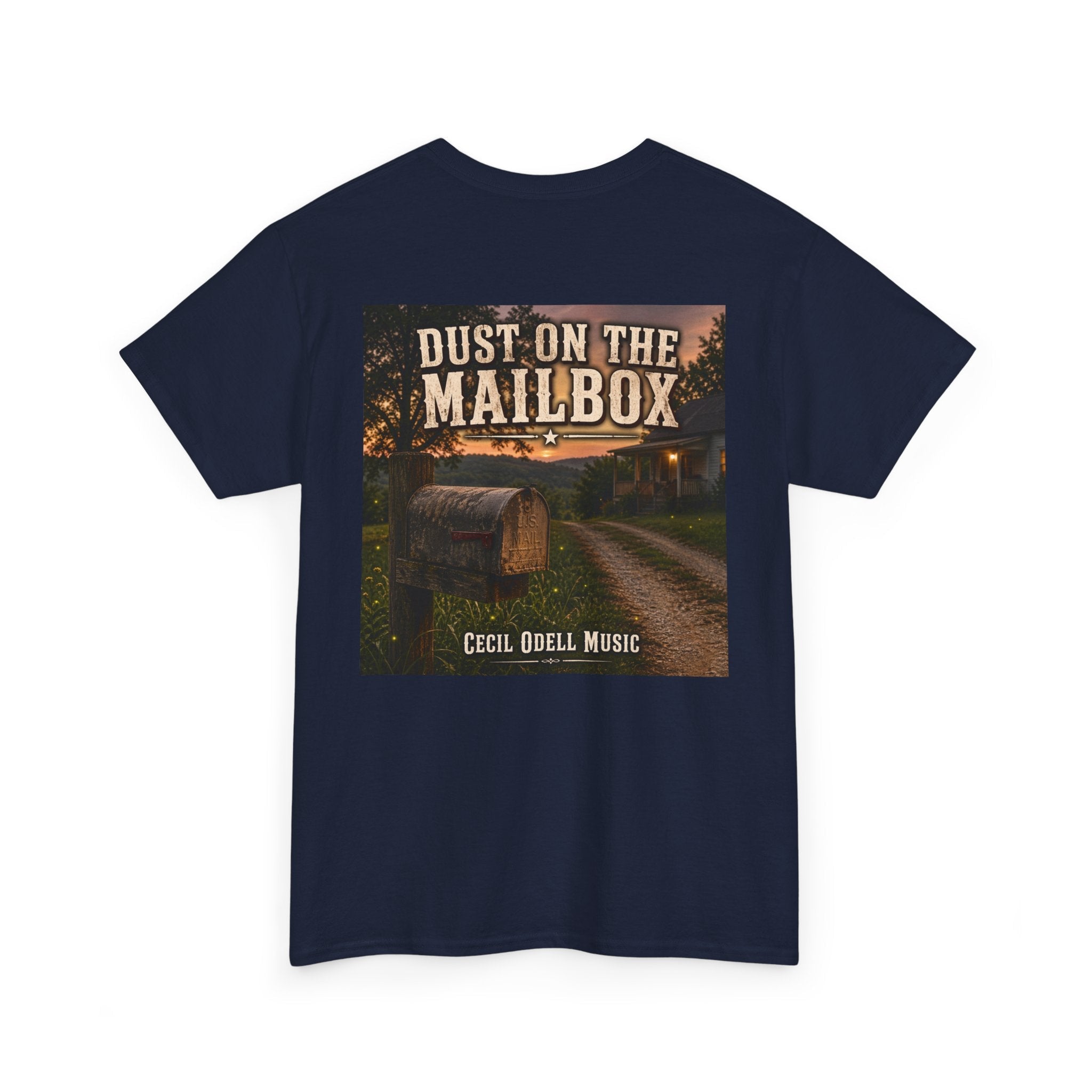 "Dust on the Mailbox" Tee: Cecil Odell Music Shirt - Cecil Odell Music