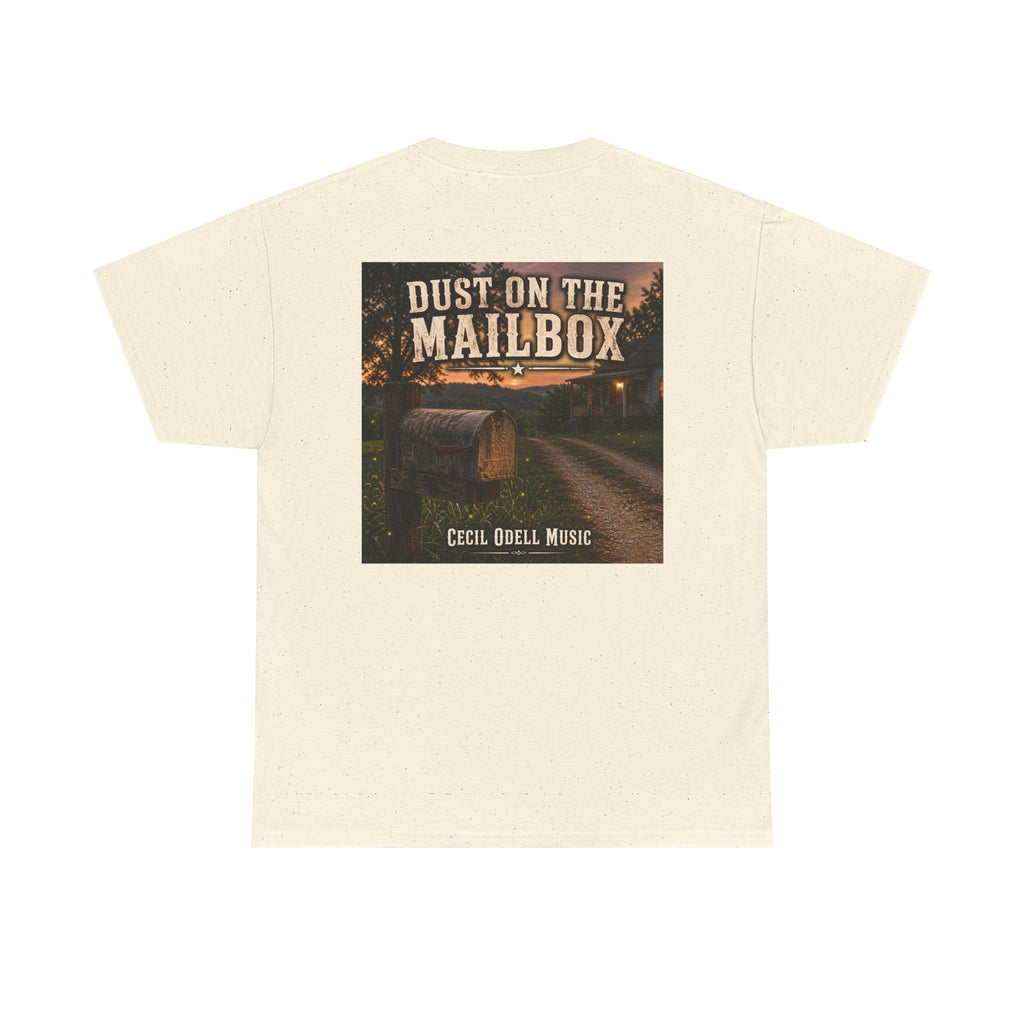 "Dust on the Mailbox" Tee: Cecil Odell Music Shirt - Cecil Odell Music