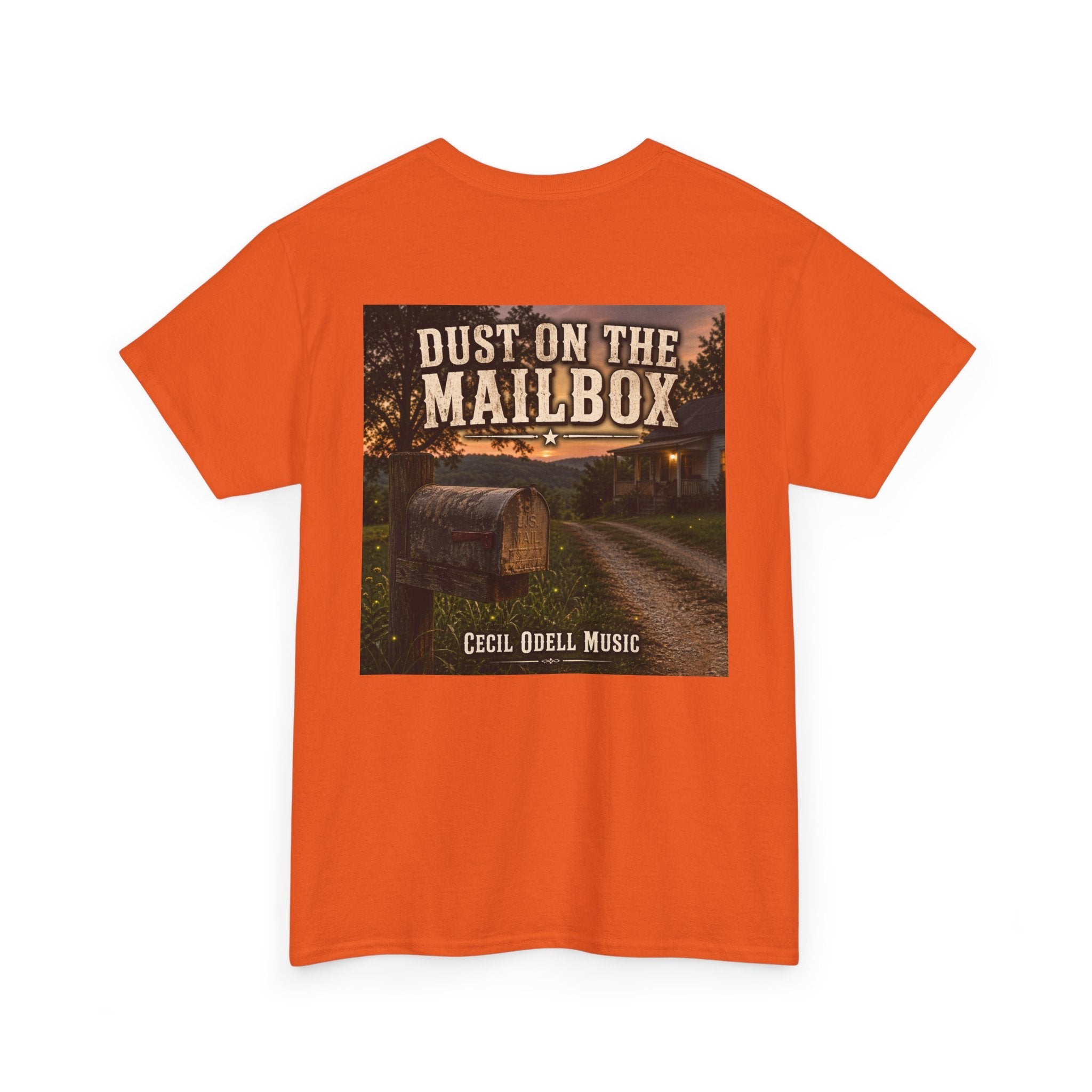 "Dust on the Mailbox" Tee: Cecil Odell Music Shirt - Cecil Odell Music