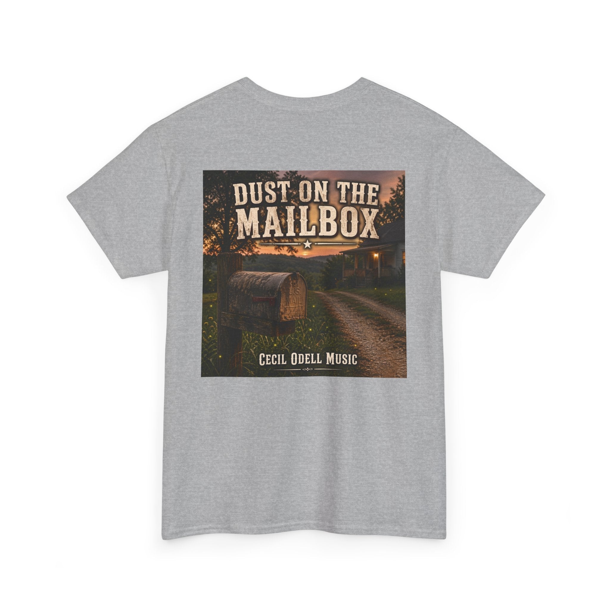 "Dust on the Mailbox" Tee: Cecil Odell Music Shirt - Cecil Odell Music