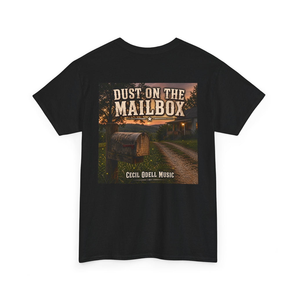 "Dust on the Mailbox" Tee: Cecil Odell Music Shirt - Cecil Odell Music