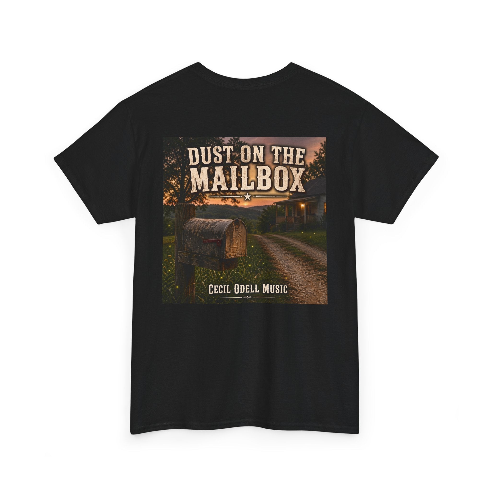 "Dust on the Mailbox" Tee: Cecil Odell Music Shirt - Cecil Odell Music