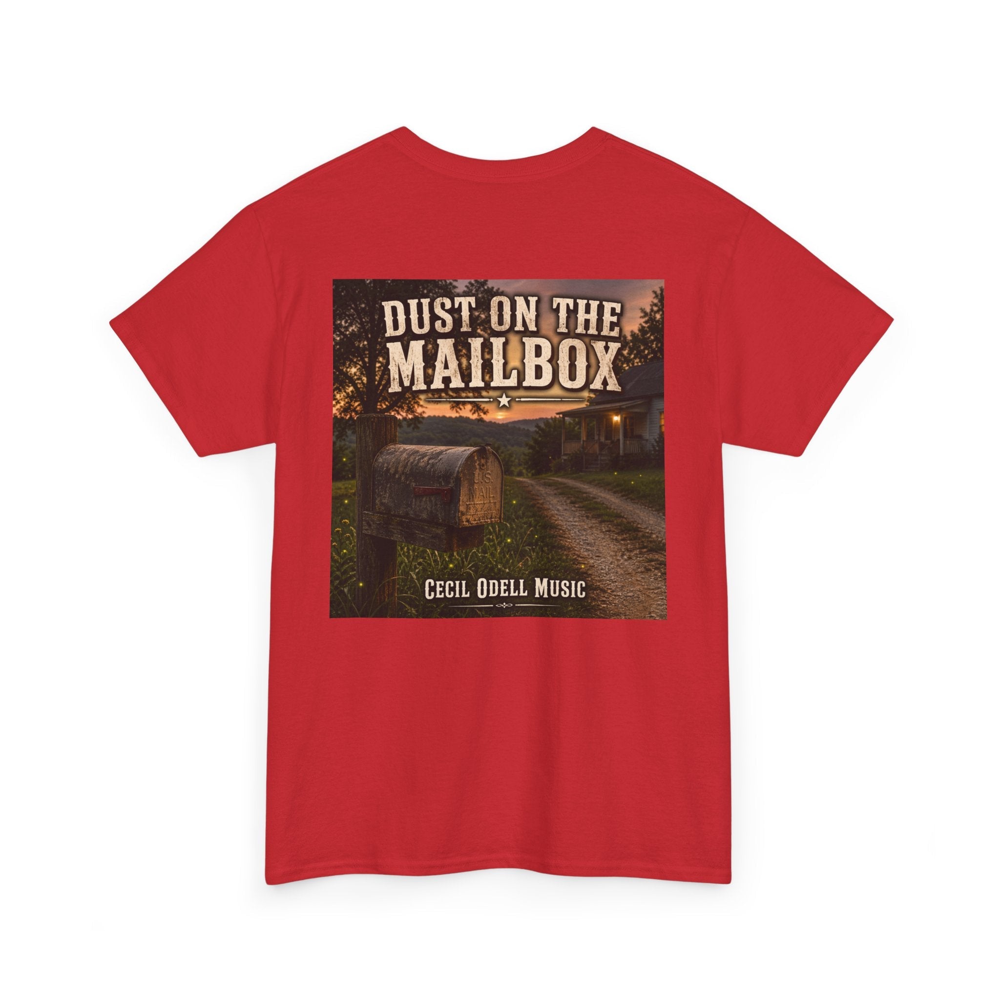 "Dust on the Mailbox" Tee: Cecil Odell Music Shirt - Cecil Odell Music