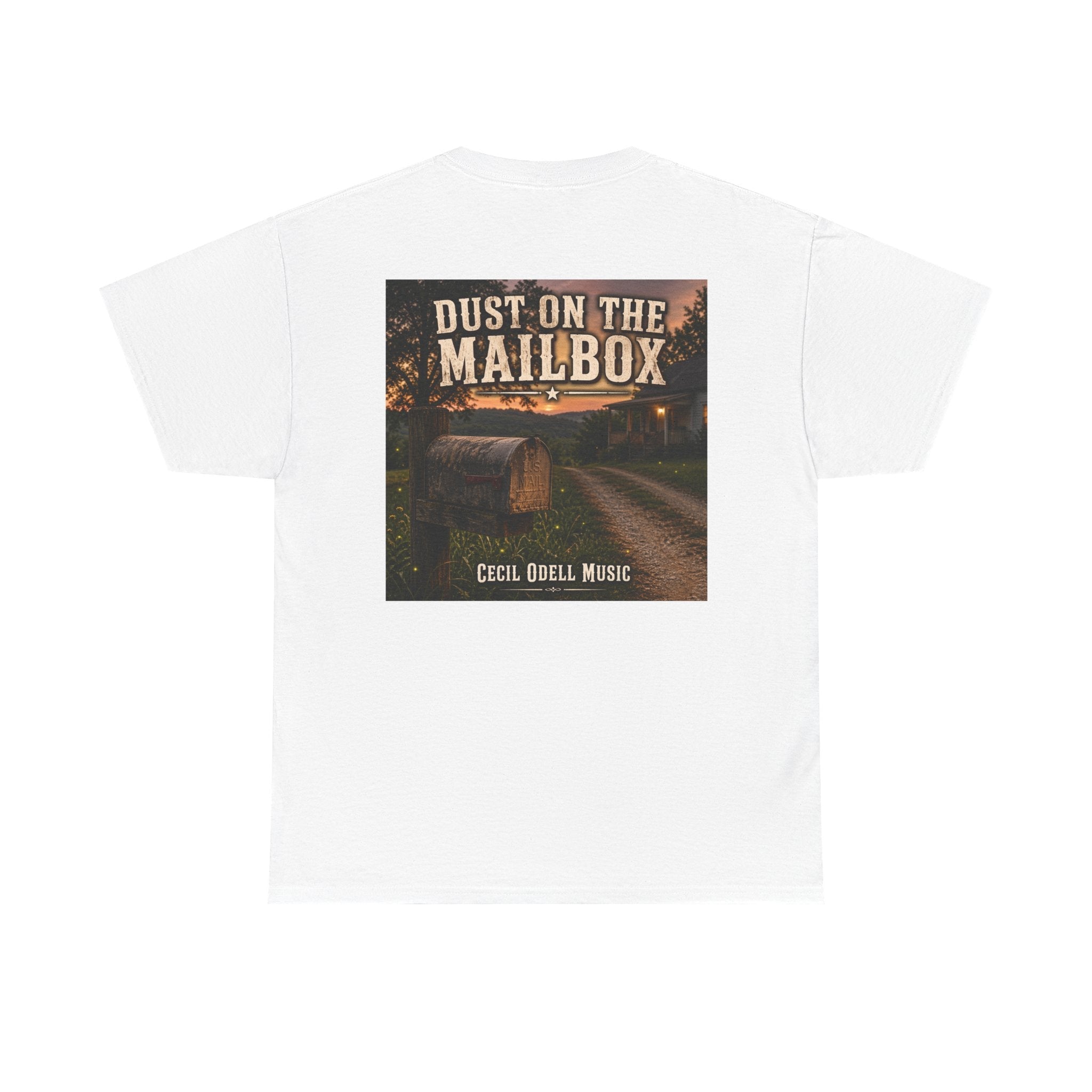 "Dust on the Mailbox" Tee: Cecil Odell Music Shirt - Cecil Odell Music