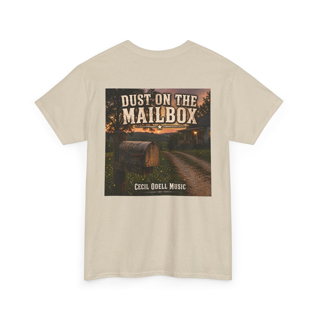 "Dust on the Mailbox" Tee: Cecil Odell Music Shirt - Cecil Odell Music