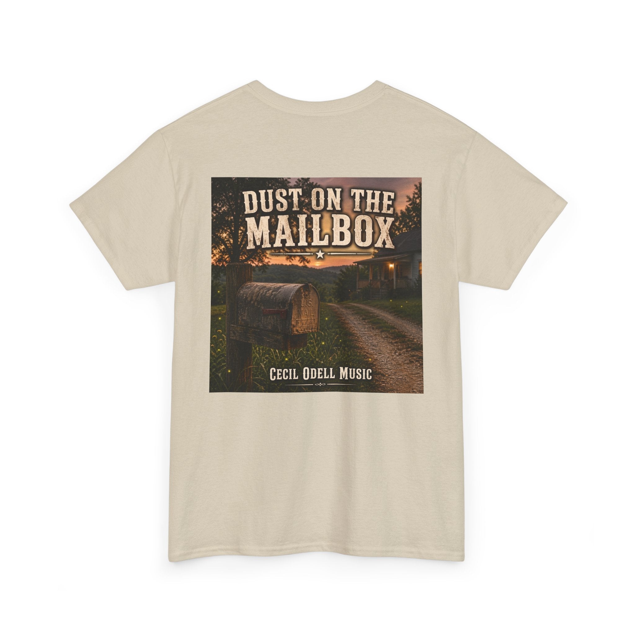 "Dust on the Mailbox" Tee: Cecil Odell Music Shirt - Cecil Odell Music