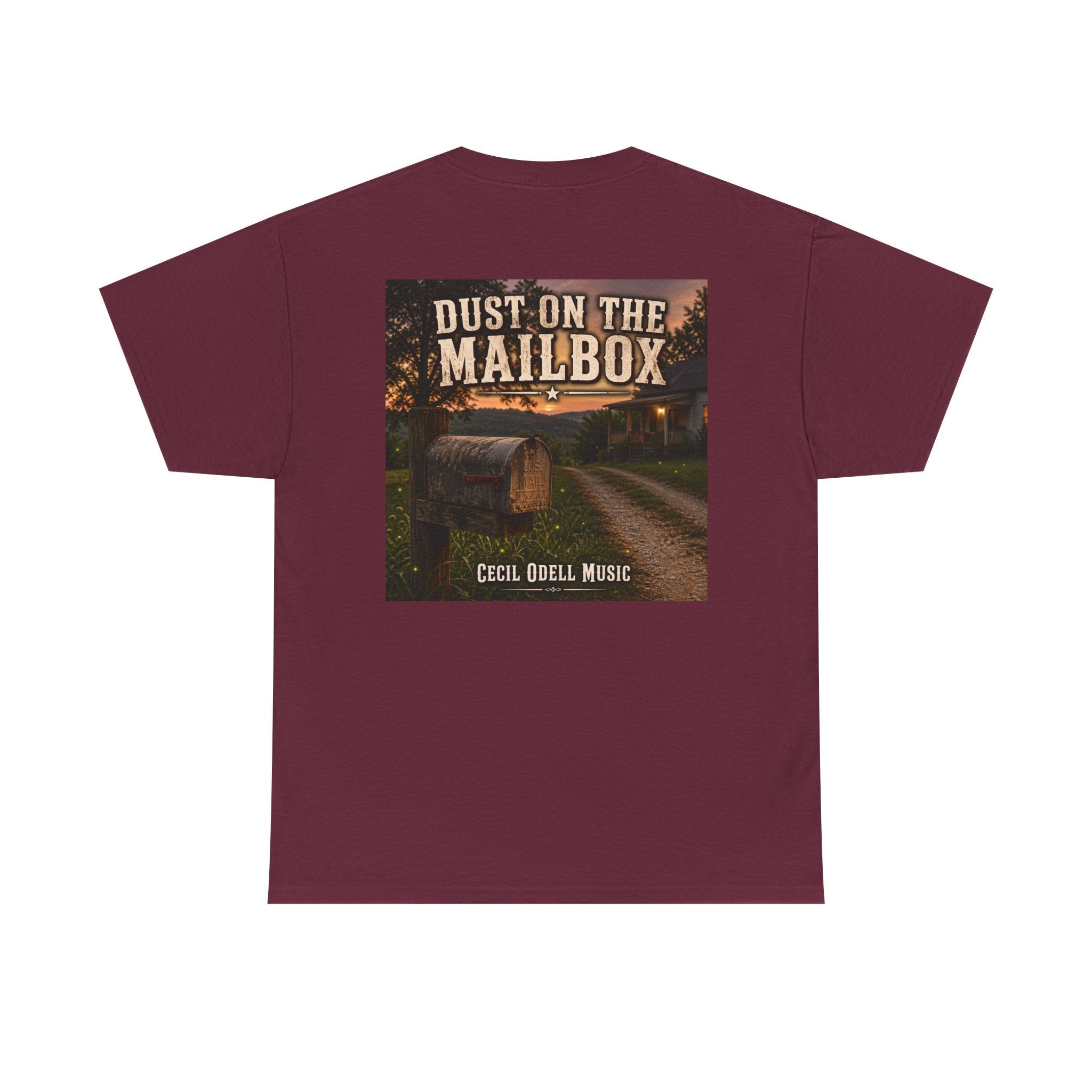 "Dust on the Mailbox" Tee: Cecil Odell Music Shirt - Cecil Odell Music