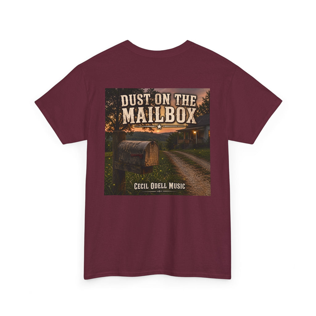 "Dust on the Mailbox" Tee: Cecil Odell Music Shirt - Cecil Odell Music