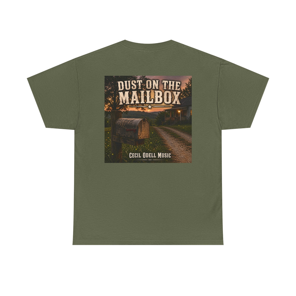 "Dust on the Mailbox" Tee: Cecil Odell Music Shirt - Cecil Odell Music